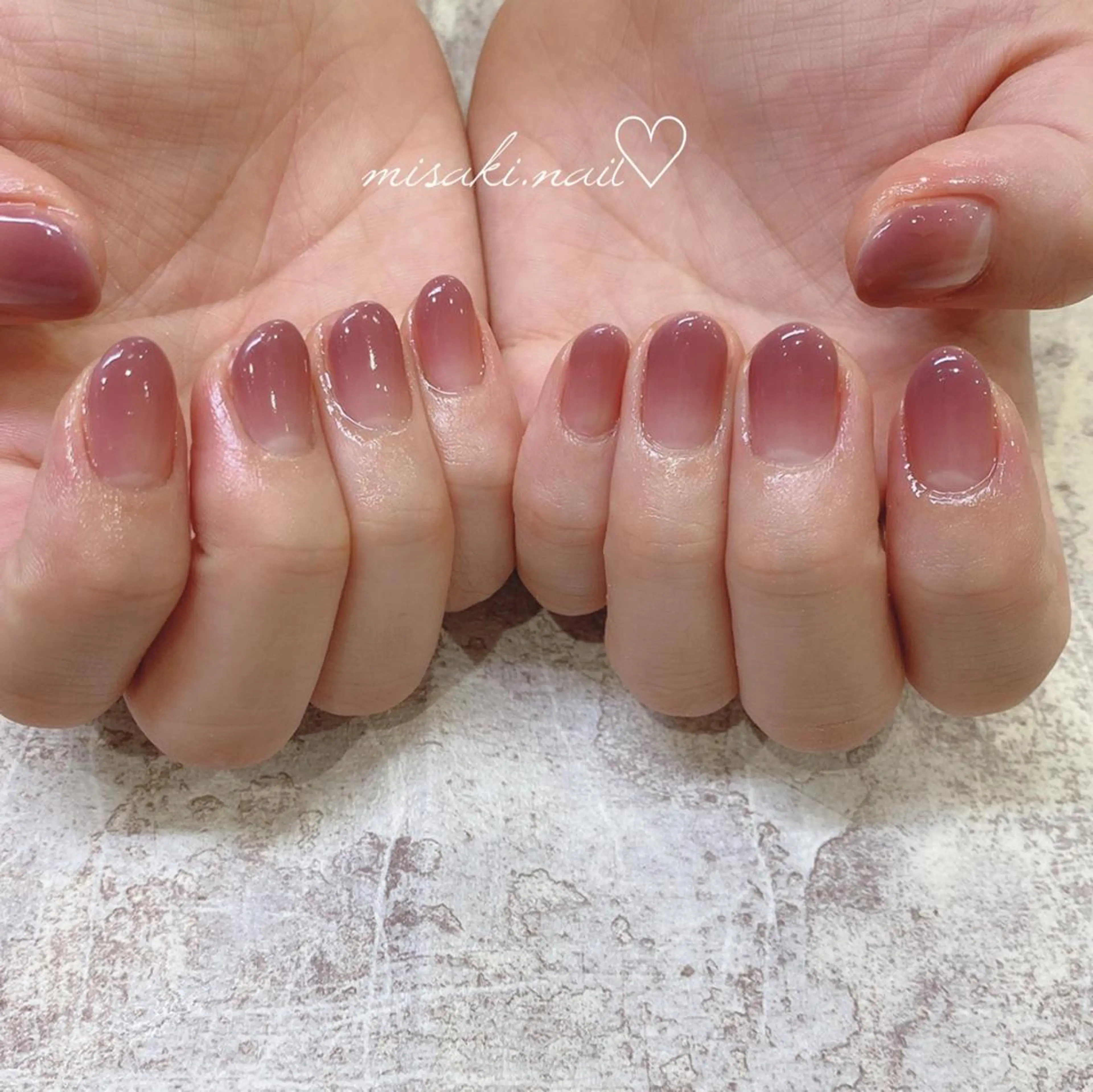 ネイル 韓国ネイル ワンホンネイル ハンドネイル nailsalon miinailsのネイルデザイン