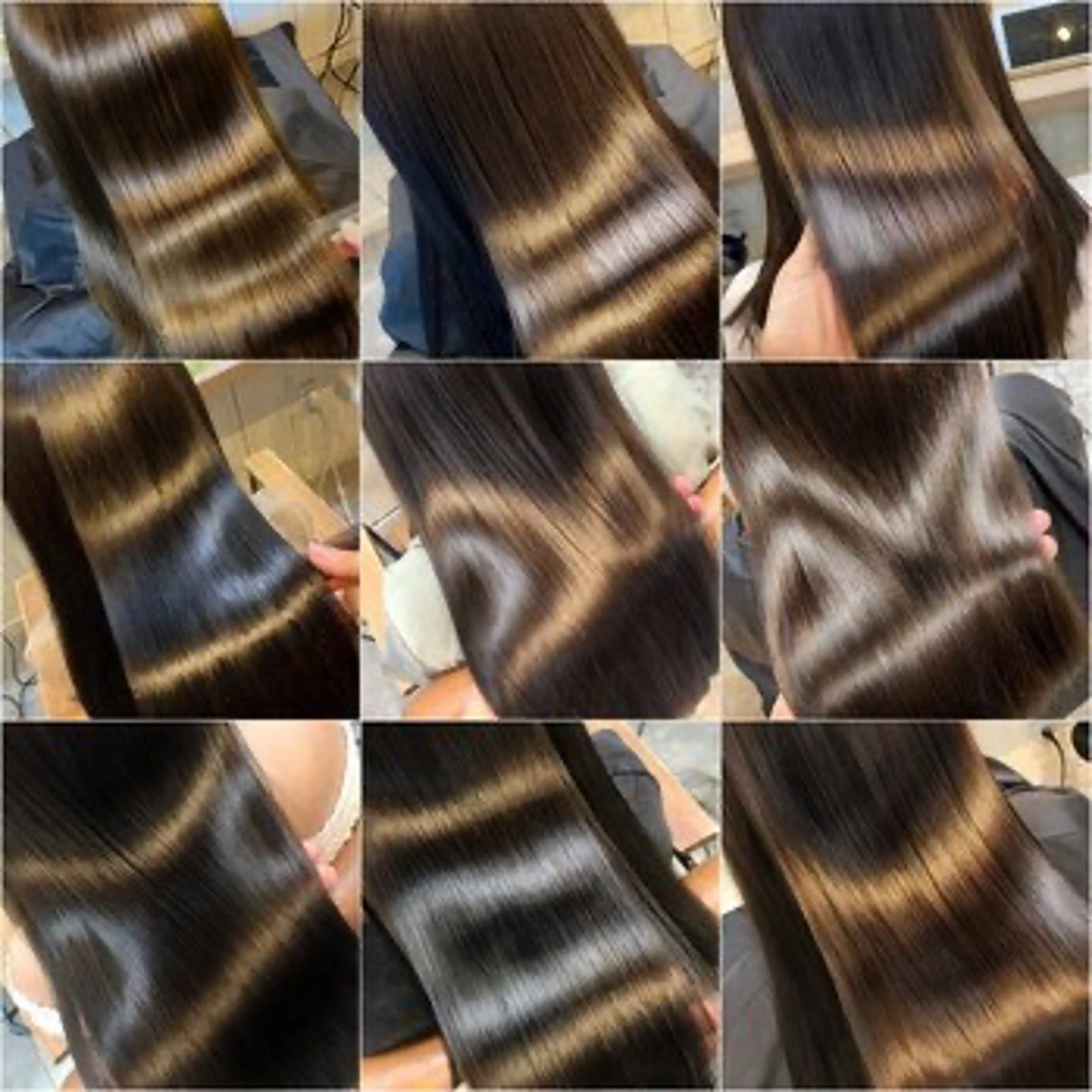 【ブリーチ毛対応】縮毛矯正＋カット＋髪質改善トリートメントの写真