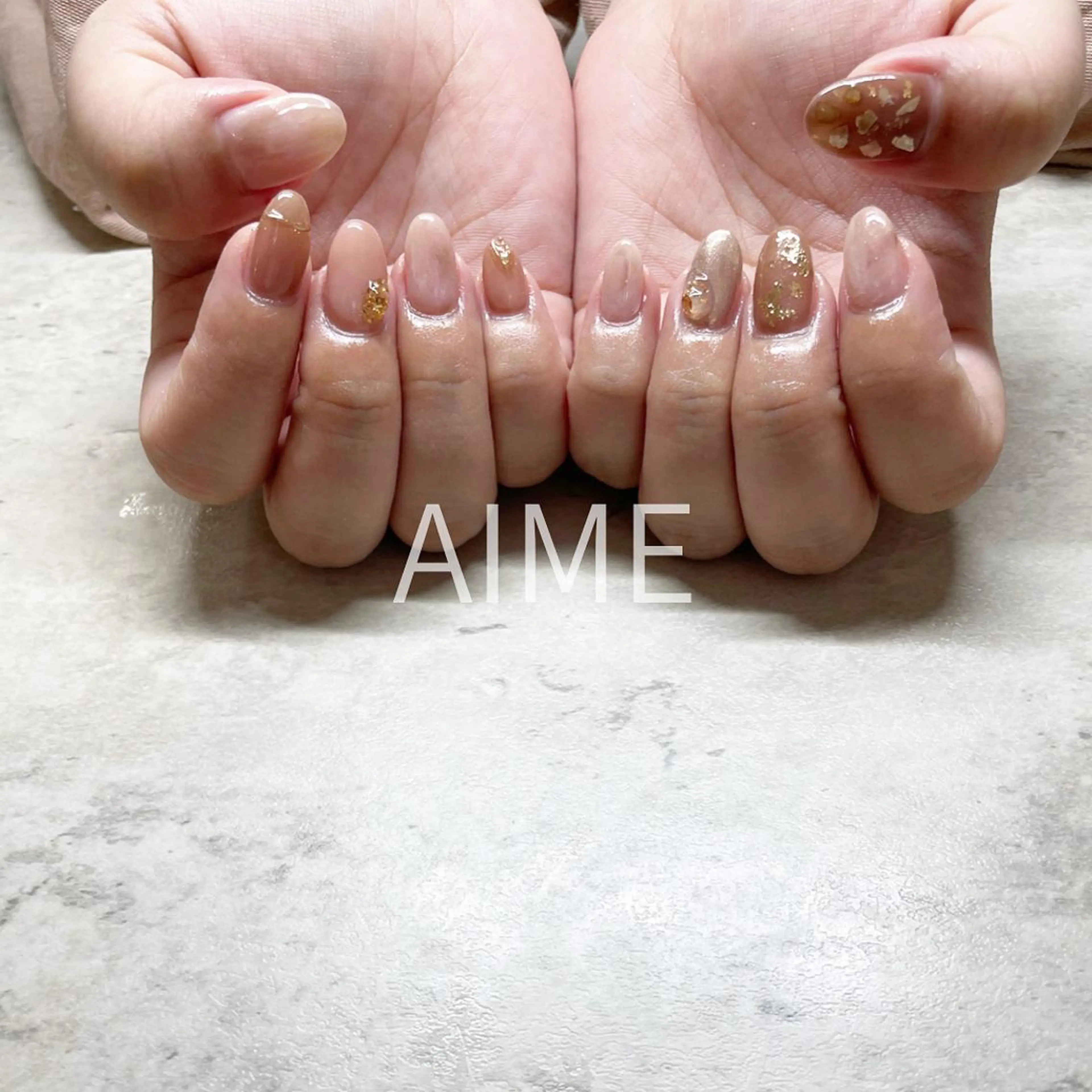ネイル ハンドネイル AIME （momo）のネイルデザイン