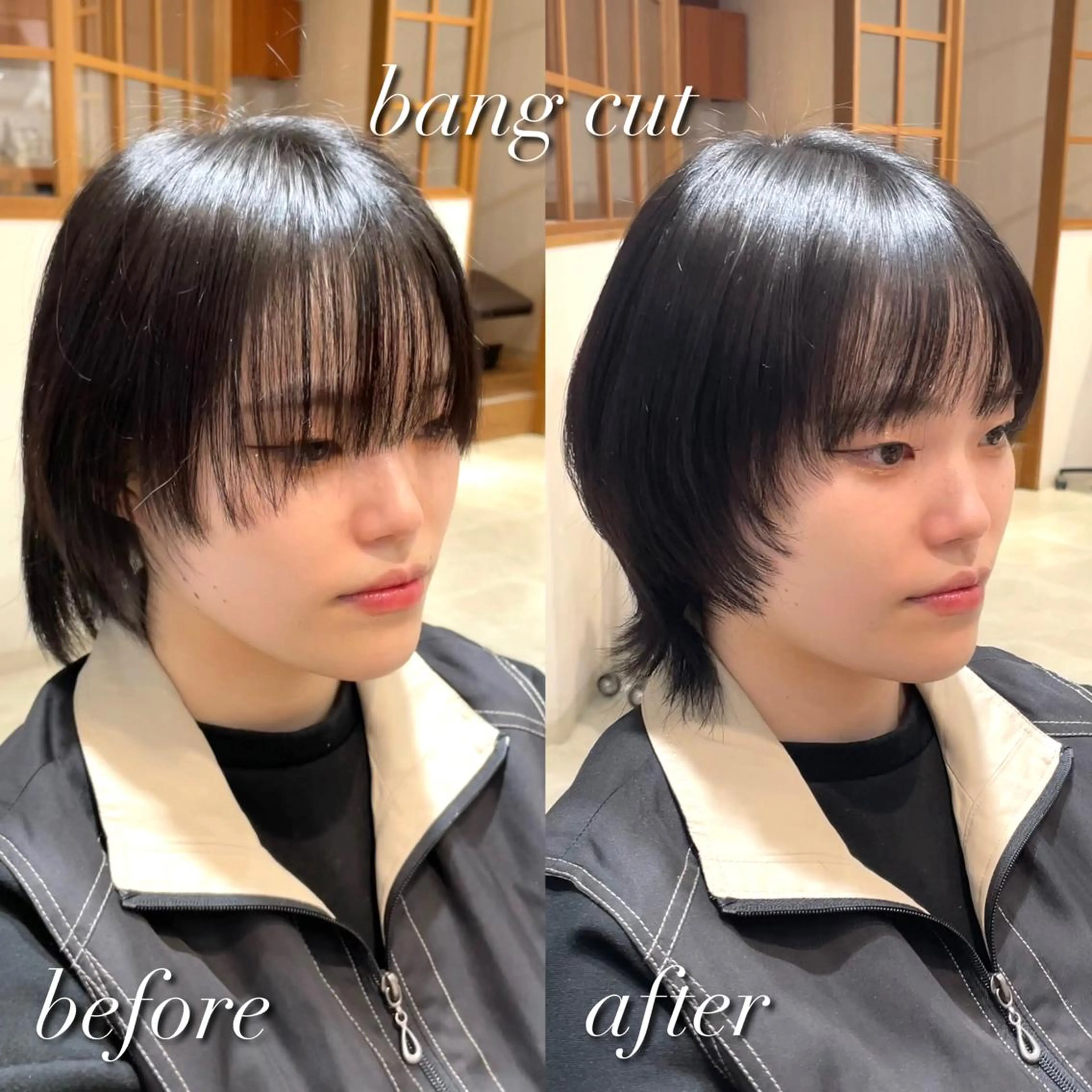 ショート ウルフカット レイヤー/顔まわり /亀戸錦糸町/なつきのヘアスタイル