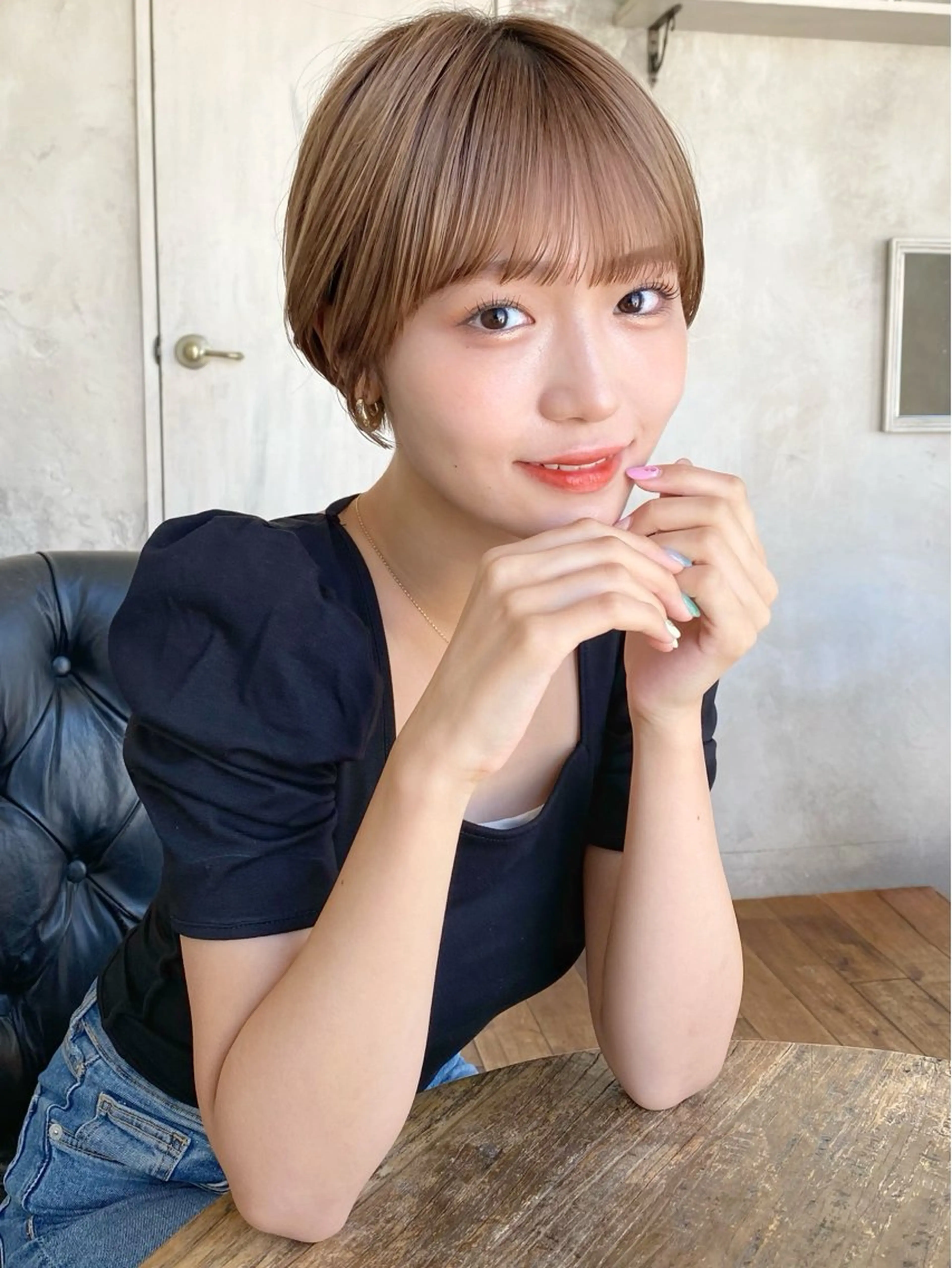 ショート カラー ショートボブ ボブ 似合わせカット ショートヘア 小顔カット カット ヘアカラー トリートメント ショート、ボブの神✨ 峯朋也✂︎✨のヘアスタイル