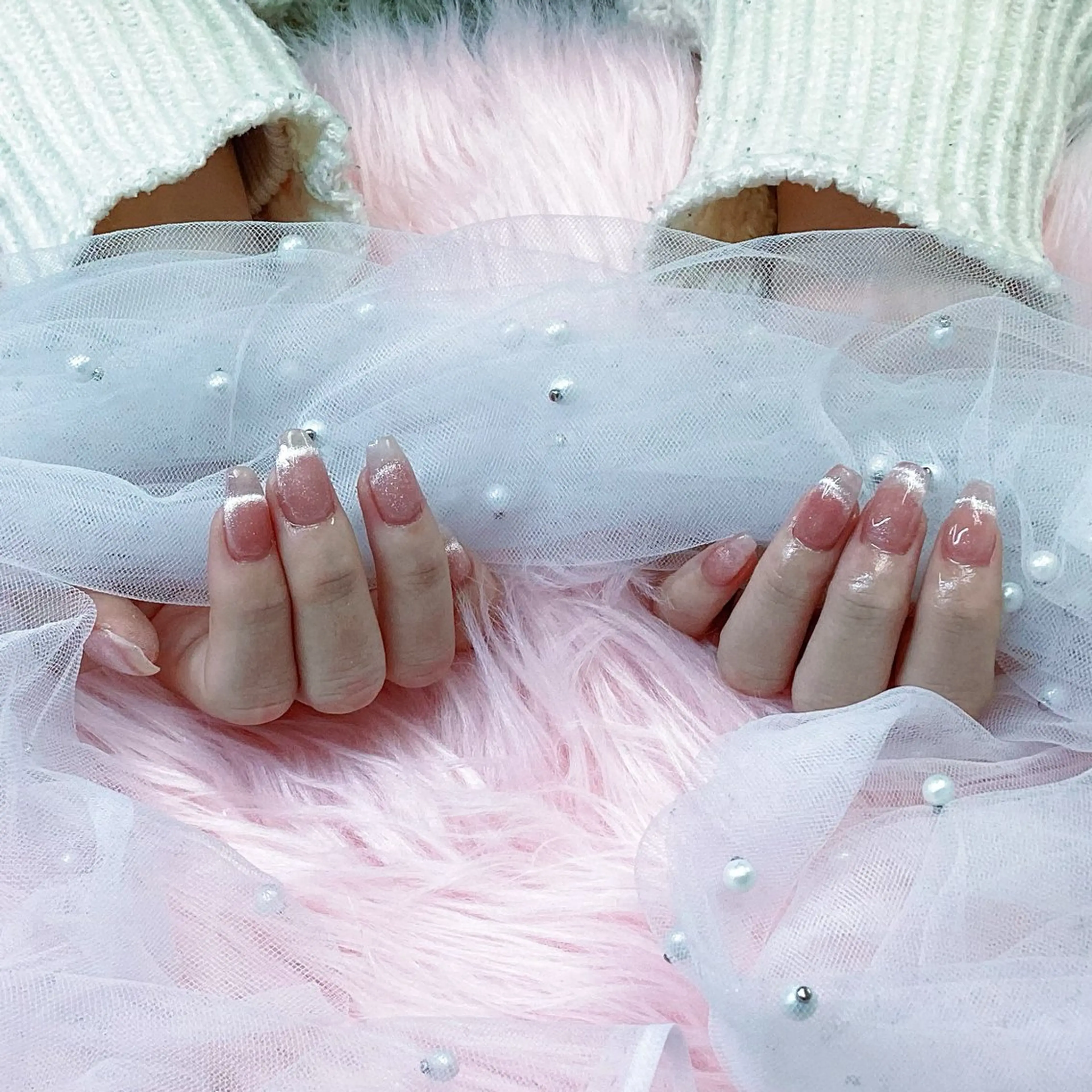 ネイル パーツ全部¥110 サロンミミのネイルデザイン