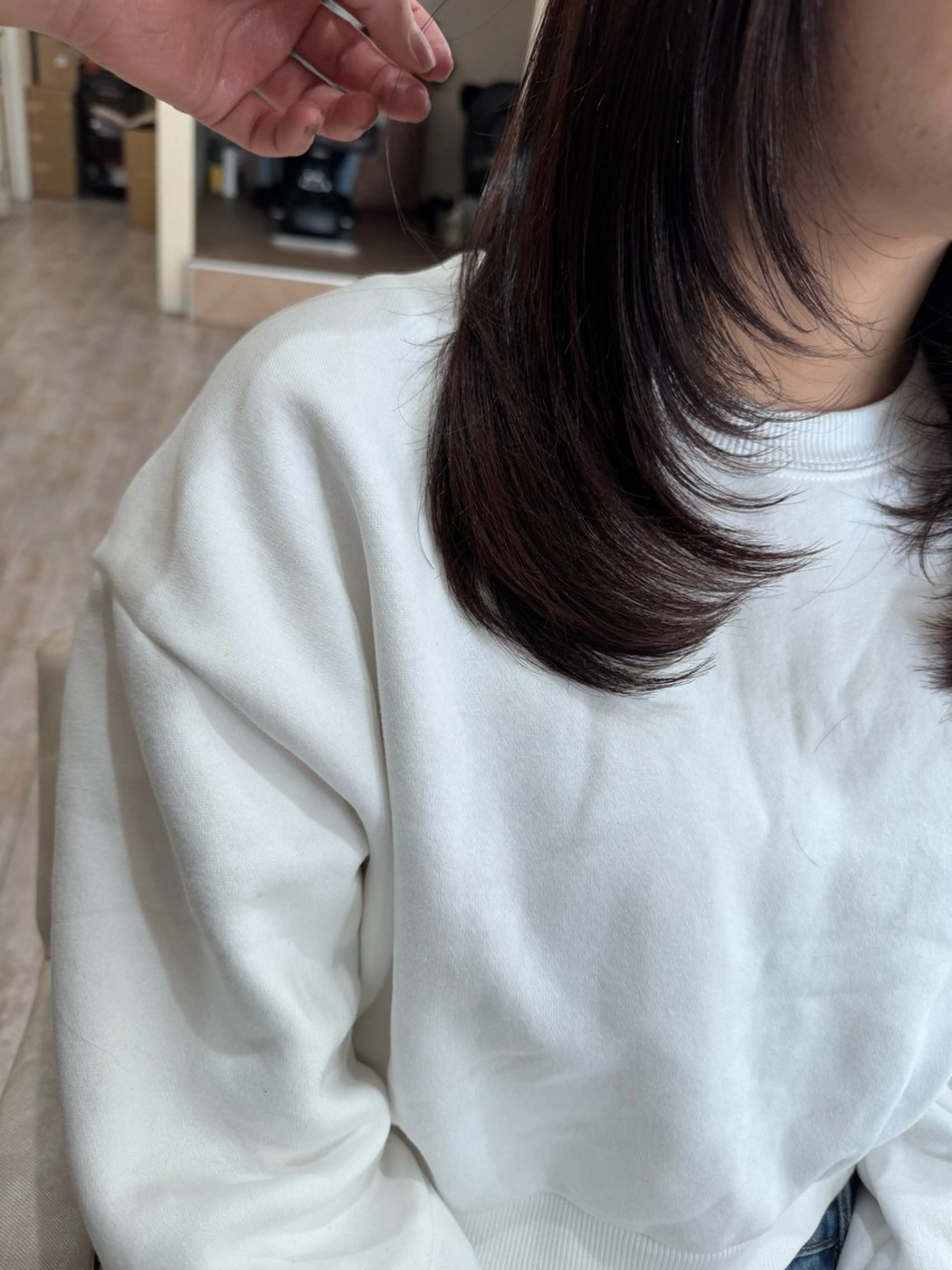 ロング カラー ヘアアレンジ 髪質改善 レイヤーカット カット ヘアカラー トリートメント 新越谷noble店長 松本拓也▶◀*.のヘアスタイル