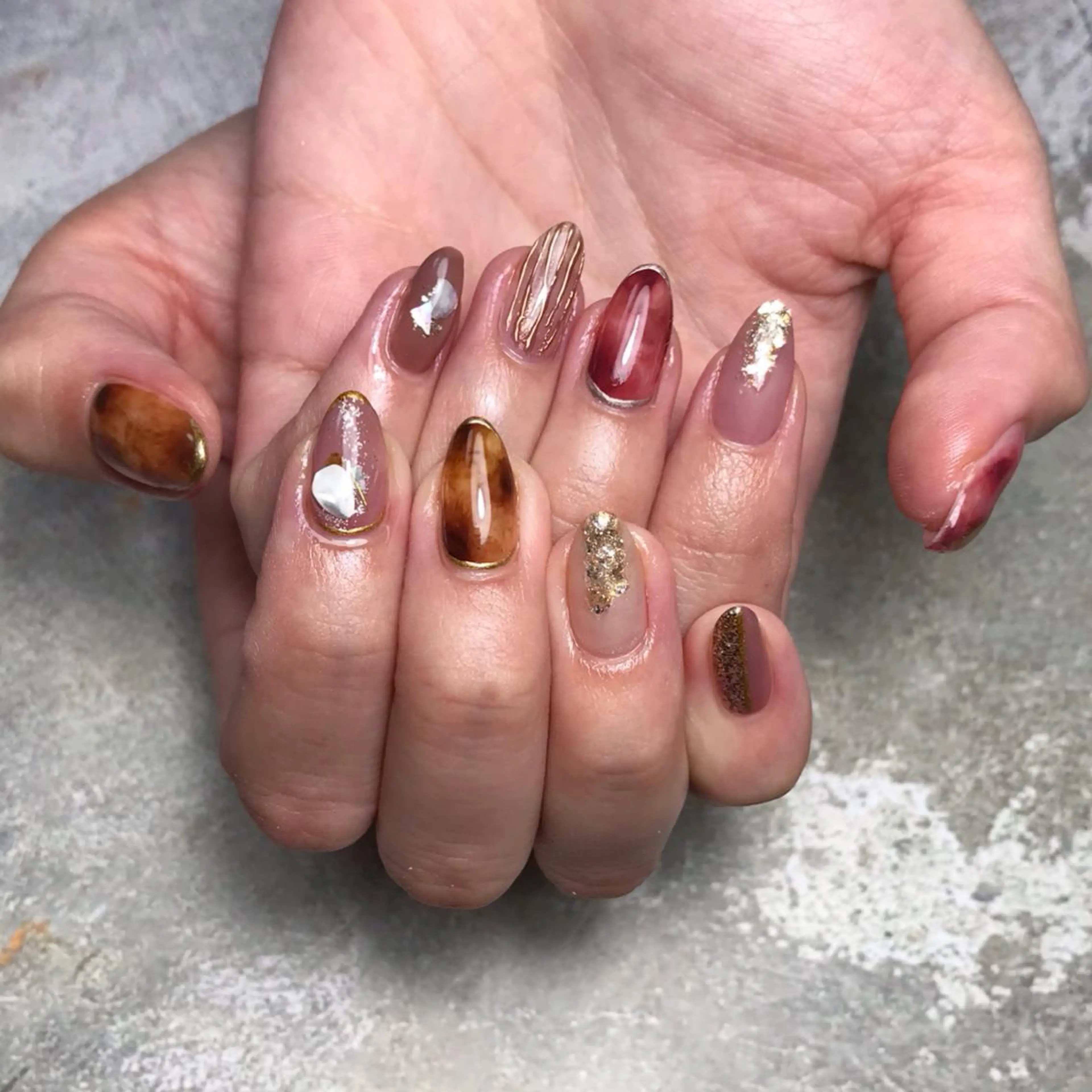 ネイル ハンドネイル 💅chainail _aiのネイルデザイン