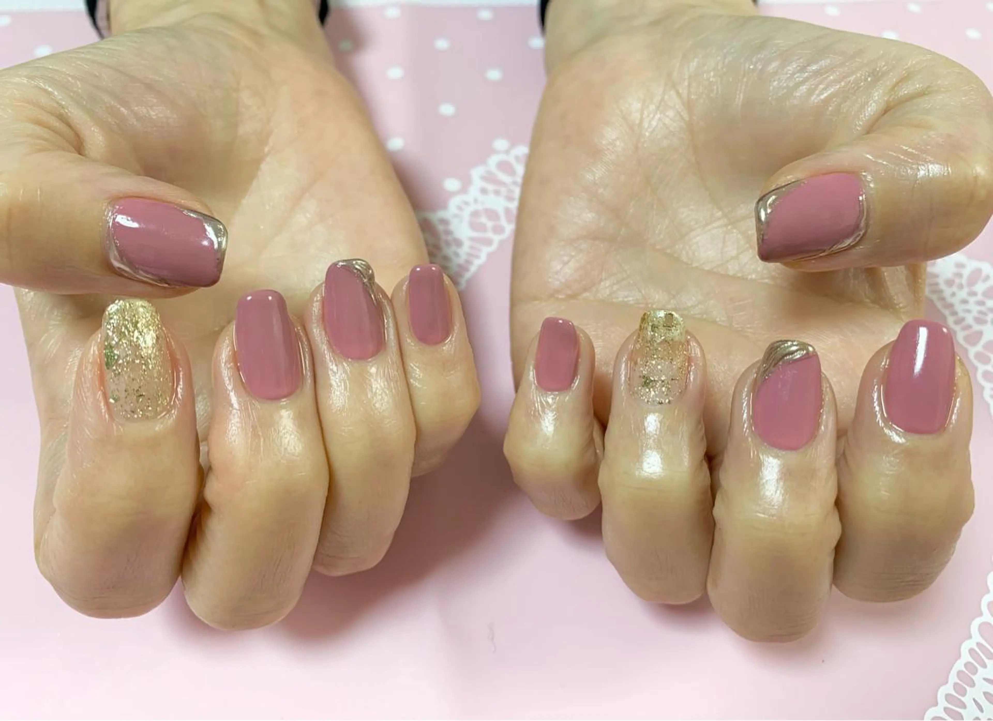 ネイル ハンドネイル 手塚 里奈のネイルデザイン