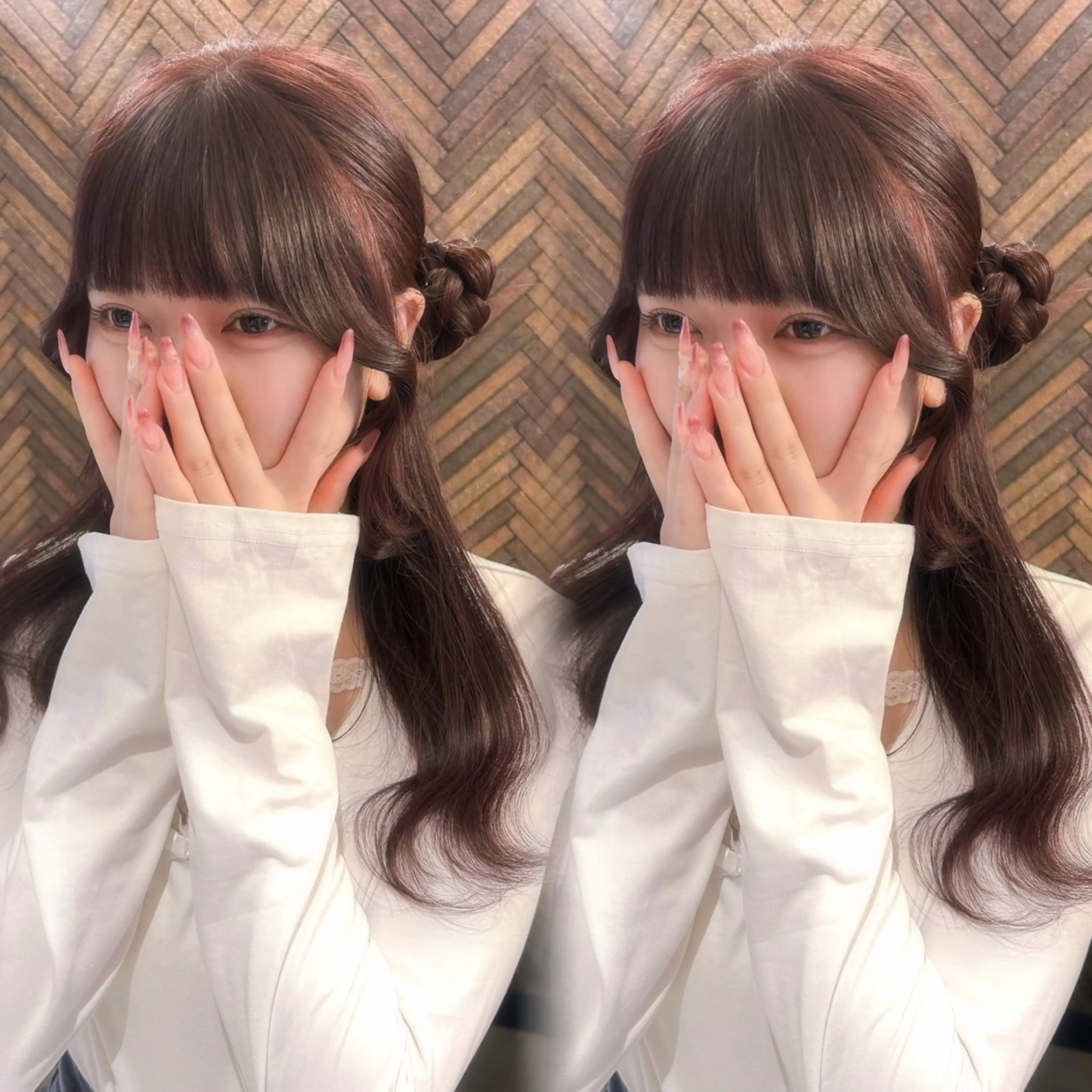 ロング カラー サナ/ 秋葉原ヘアメのヘアスタイル