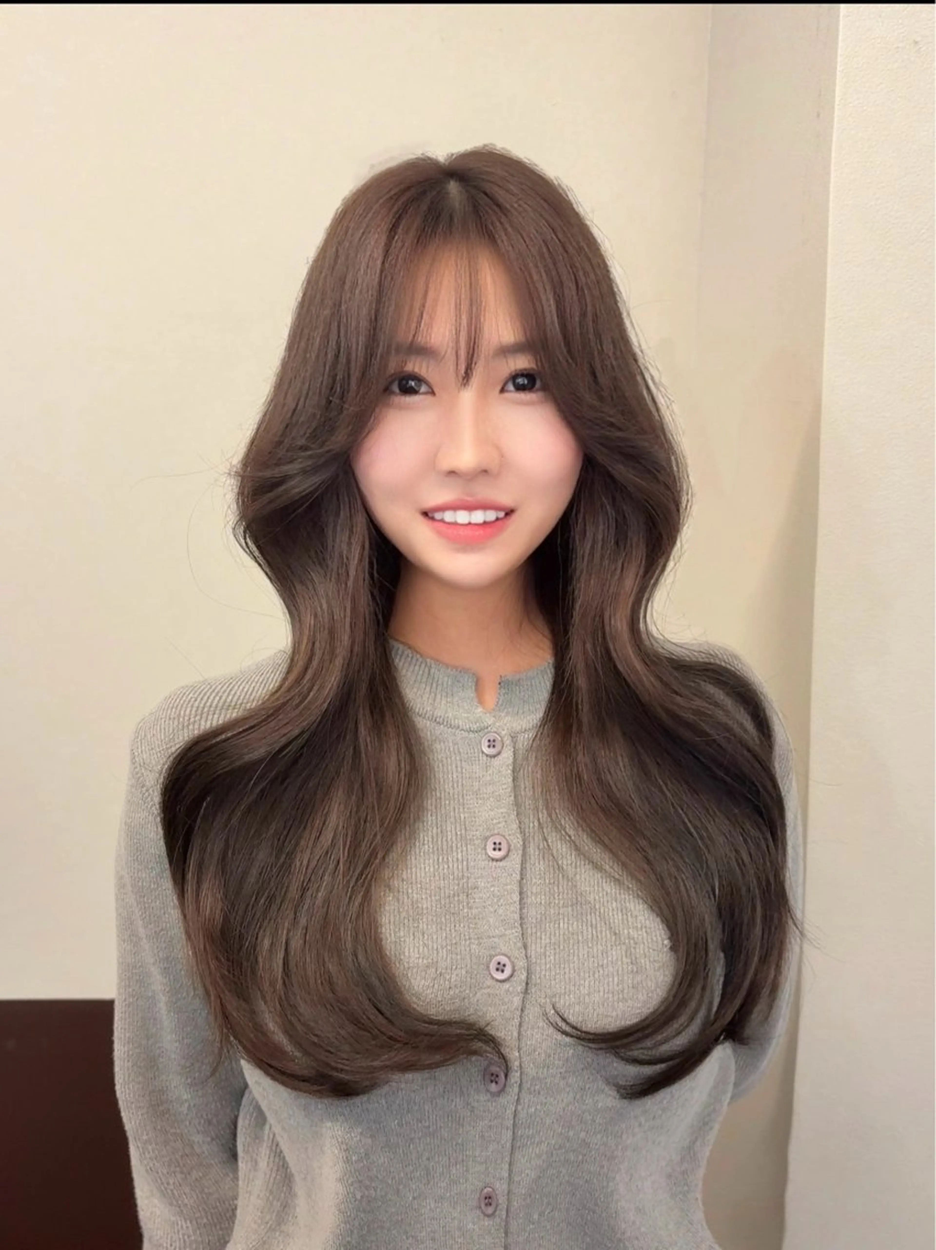 ロング カラー 韓国×髪質改善カラー 💎hinaのヘアスタイル