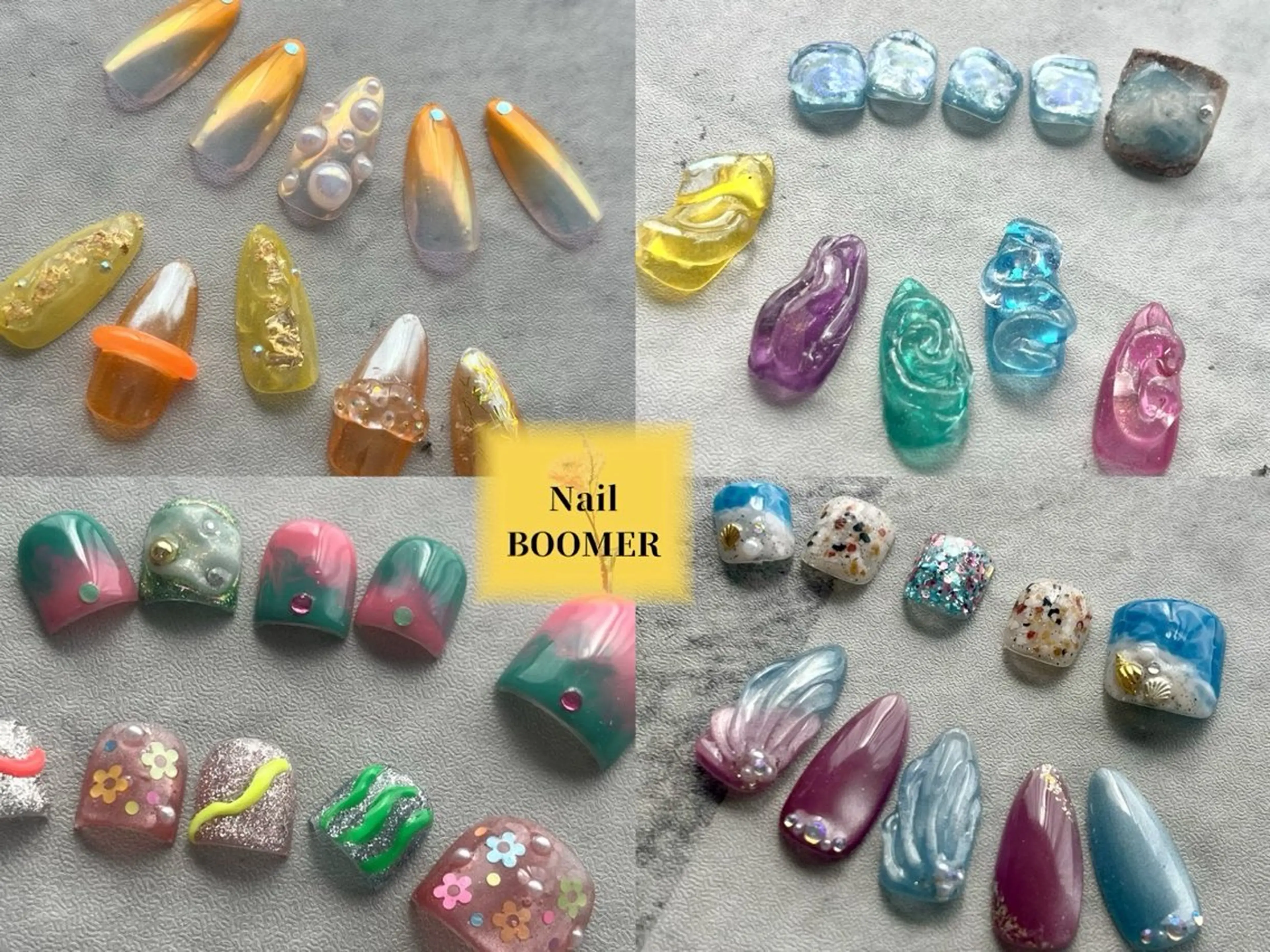 ネイル ハンドネイル ネイル ブーマーのネイルデザイン