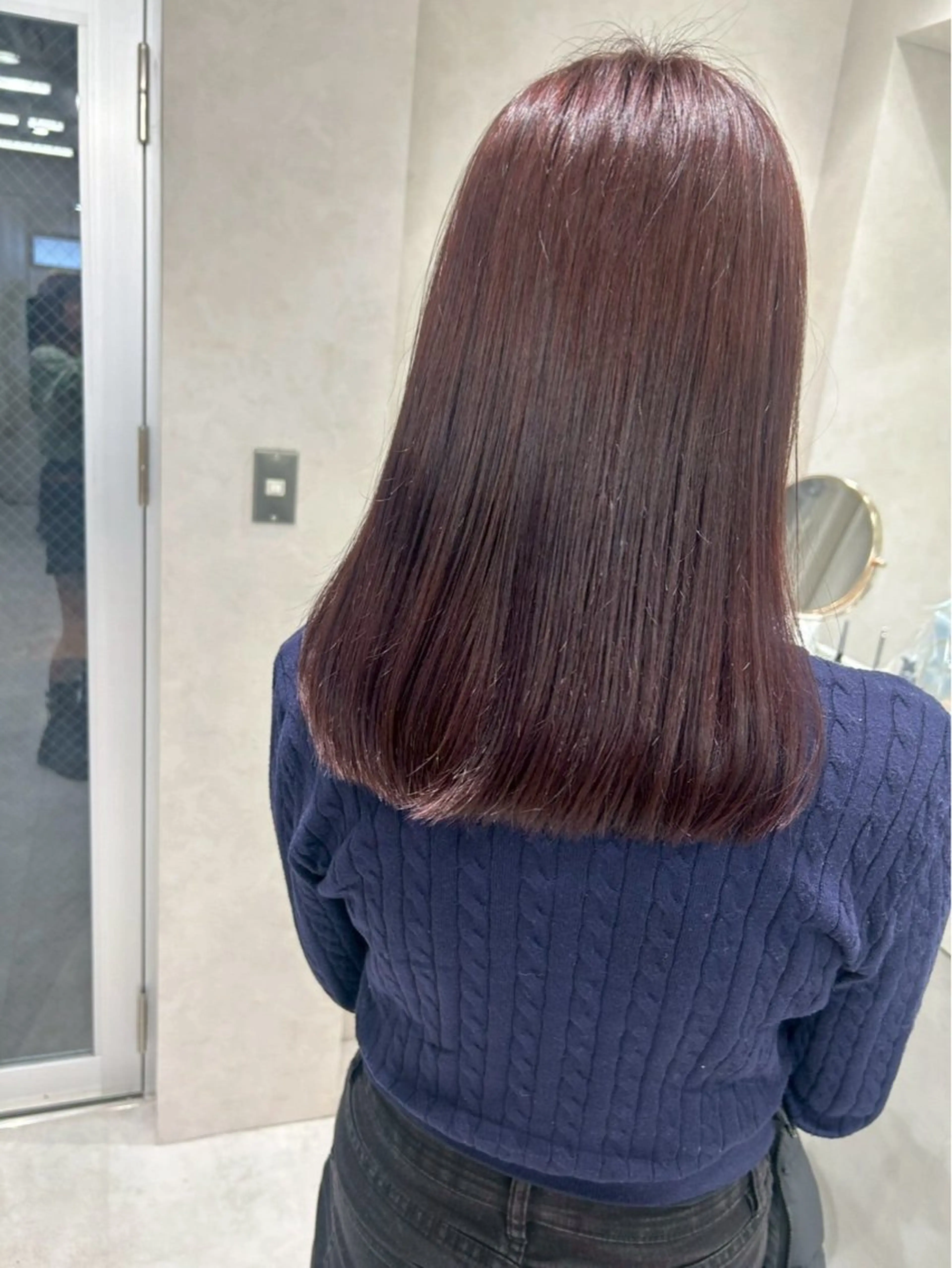 ロング カラー ✨大川 錬✨ -7歳若返りショートのヘアスタイル