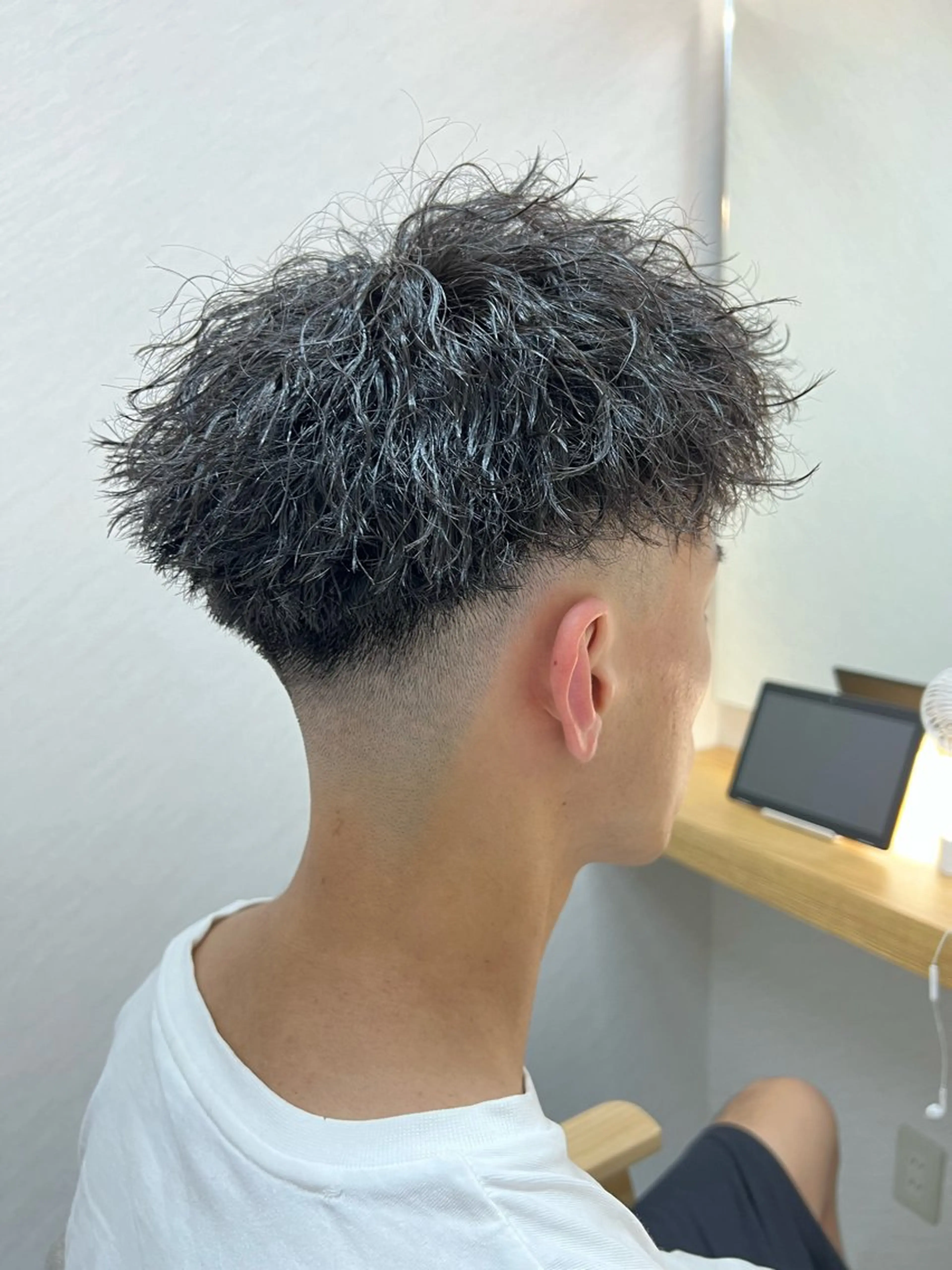 ショート カット パーマ トリートメント ECLART 町田　井口聖也のヘアスタイル