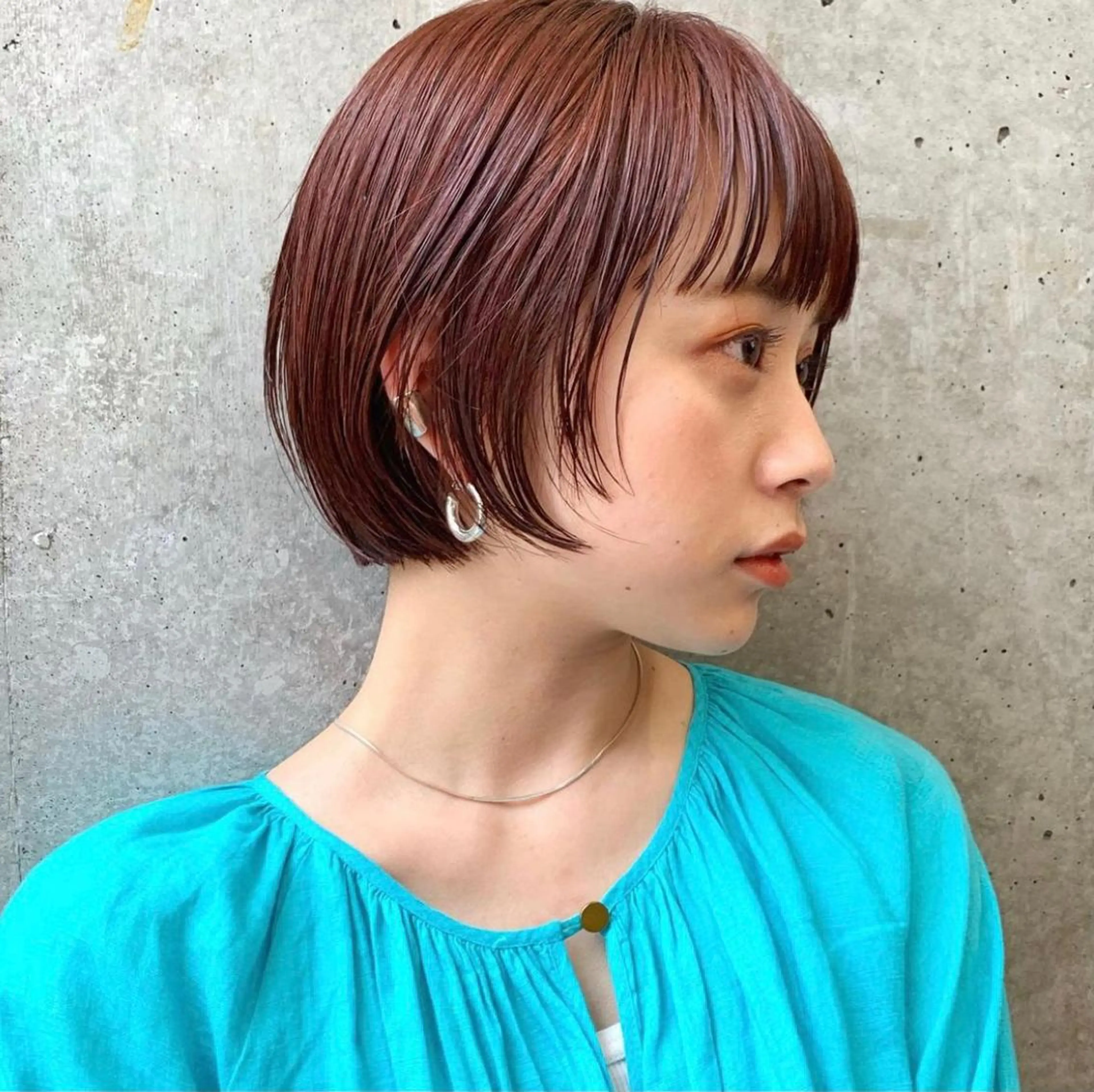 ショート 柴田 日菜子のヘアスタイル