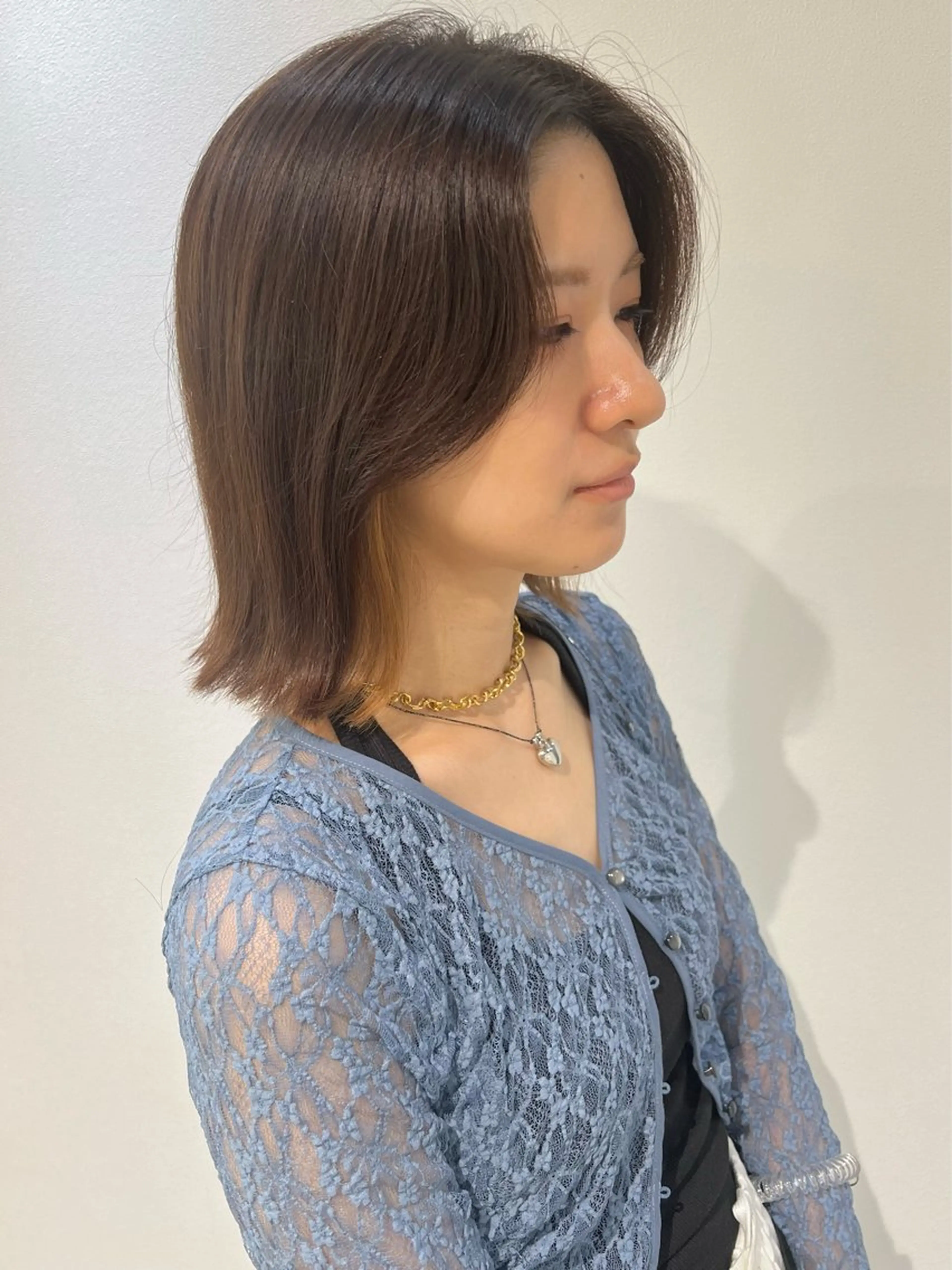 【一番人気✨】🎉パーソナルカラー診断付き🎉🫶🏻カット＋艶カラー＋集中ケアトリートメントの写真