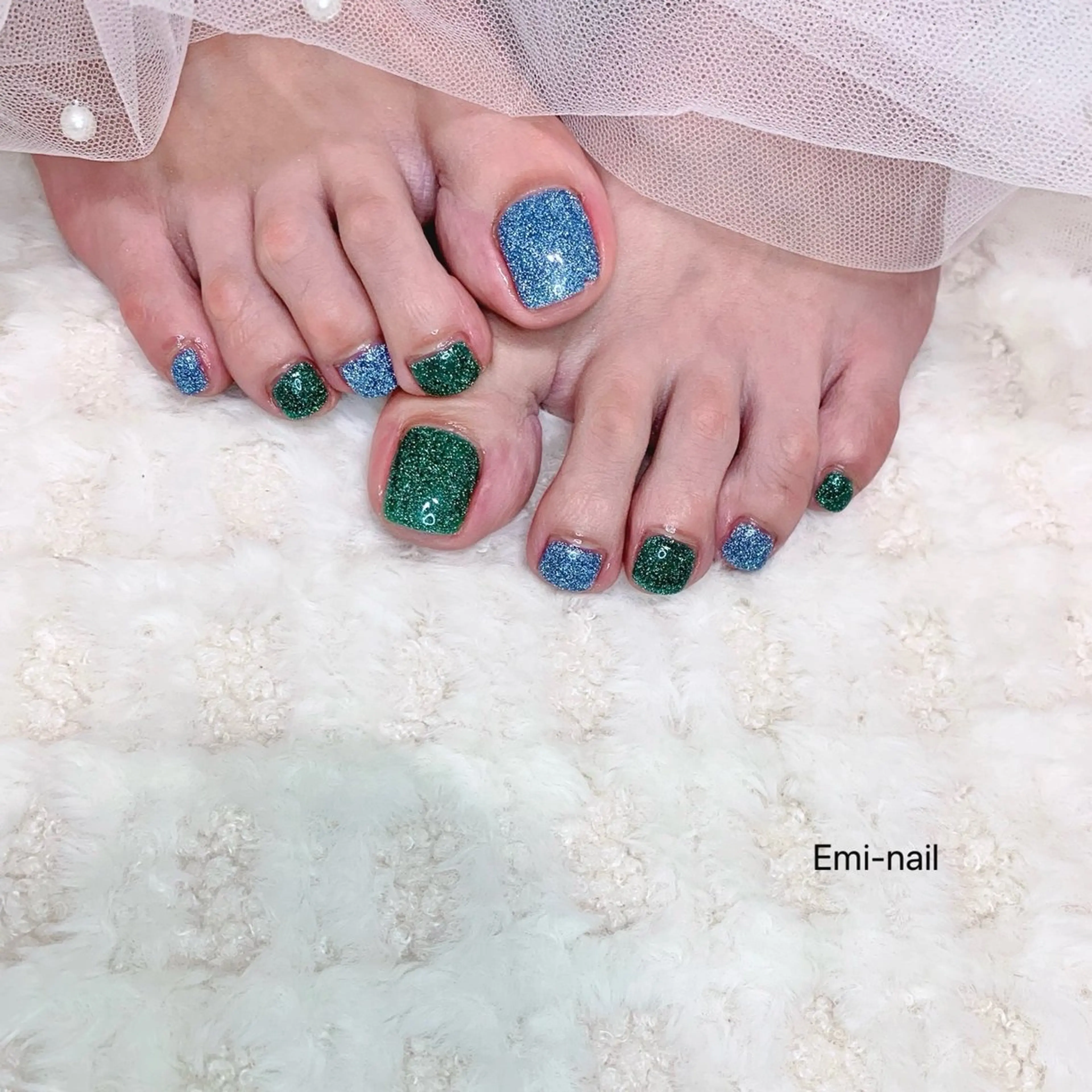 ネイル フットネイル Emi-nail 江﨑のネイルデザイン