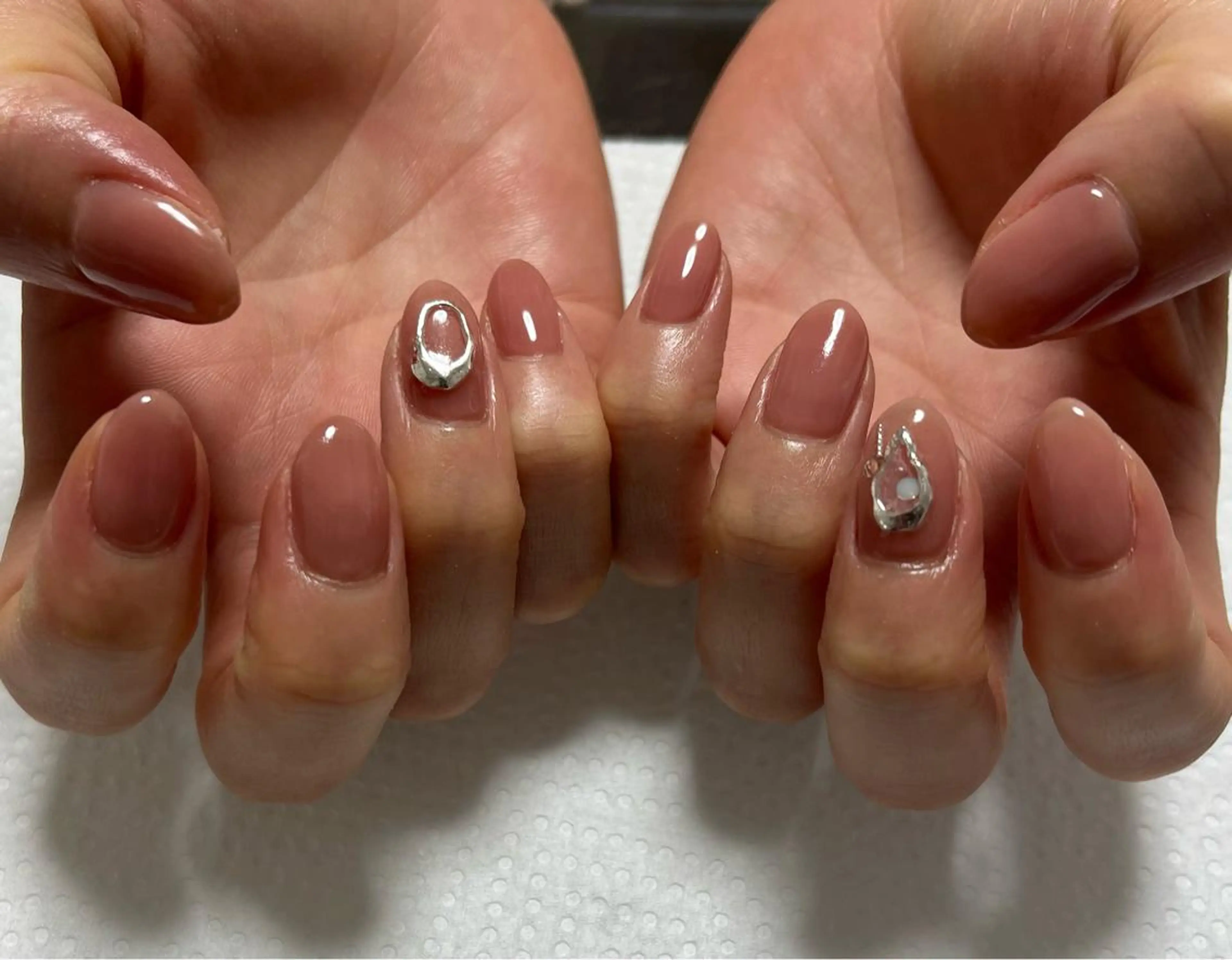 ネイル シンプルネイル nail M&Tのネイルデザイン