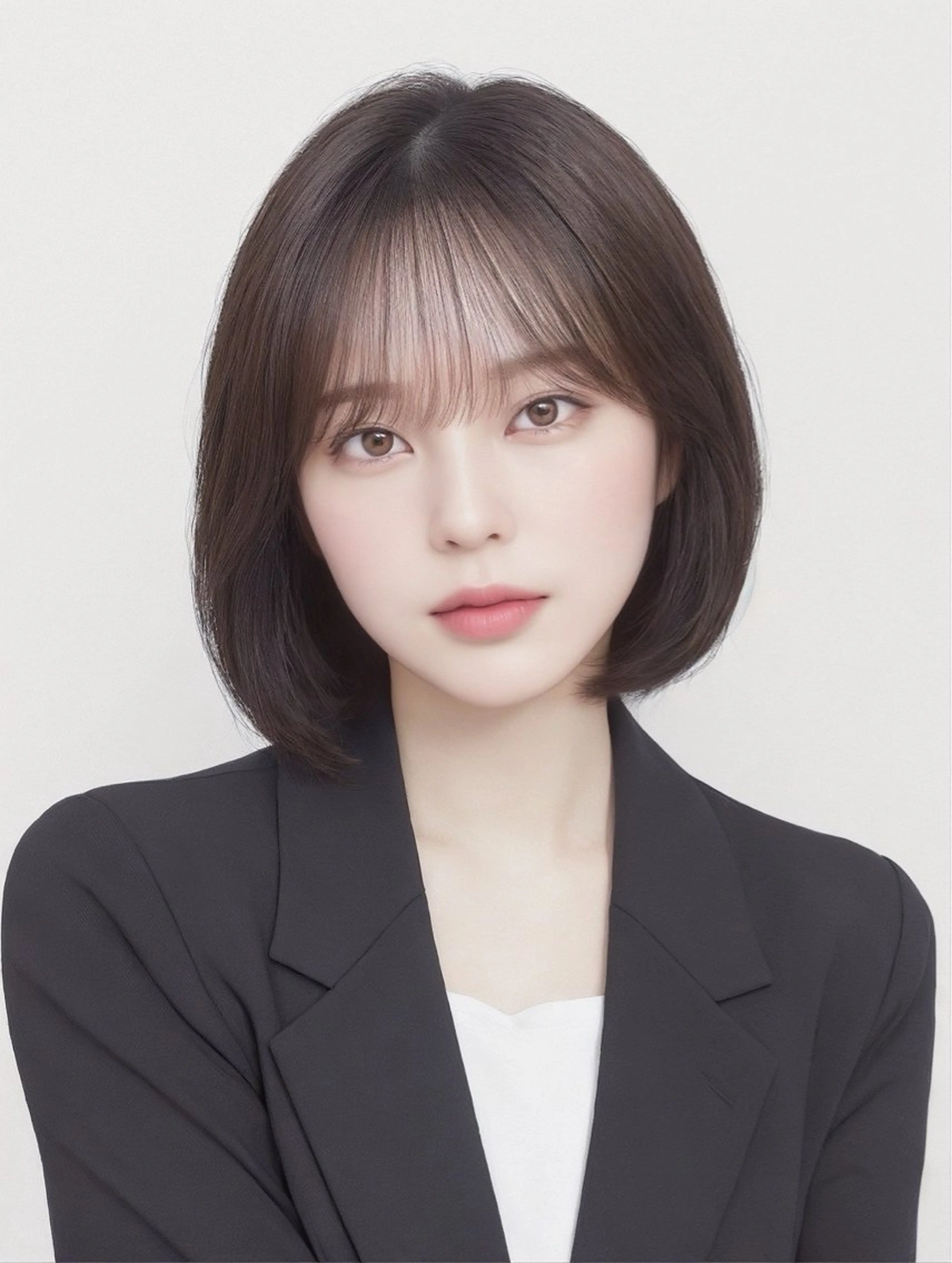 ショート 中顔面短縮 顔まわり新田大翔のヘアスタイル