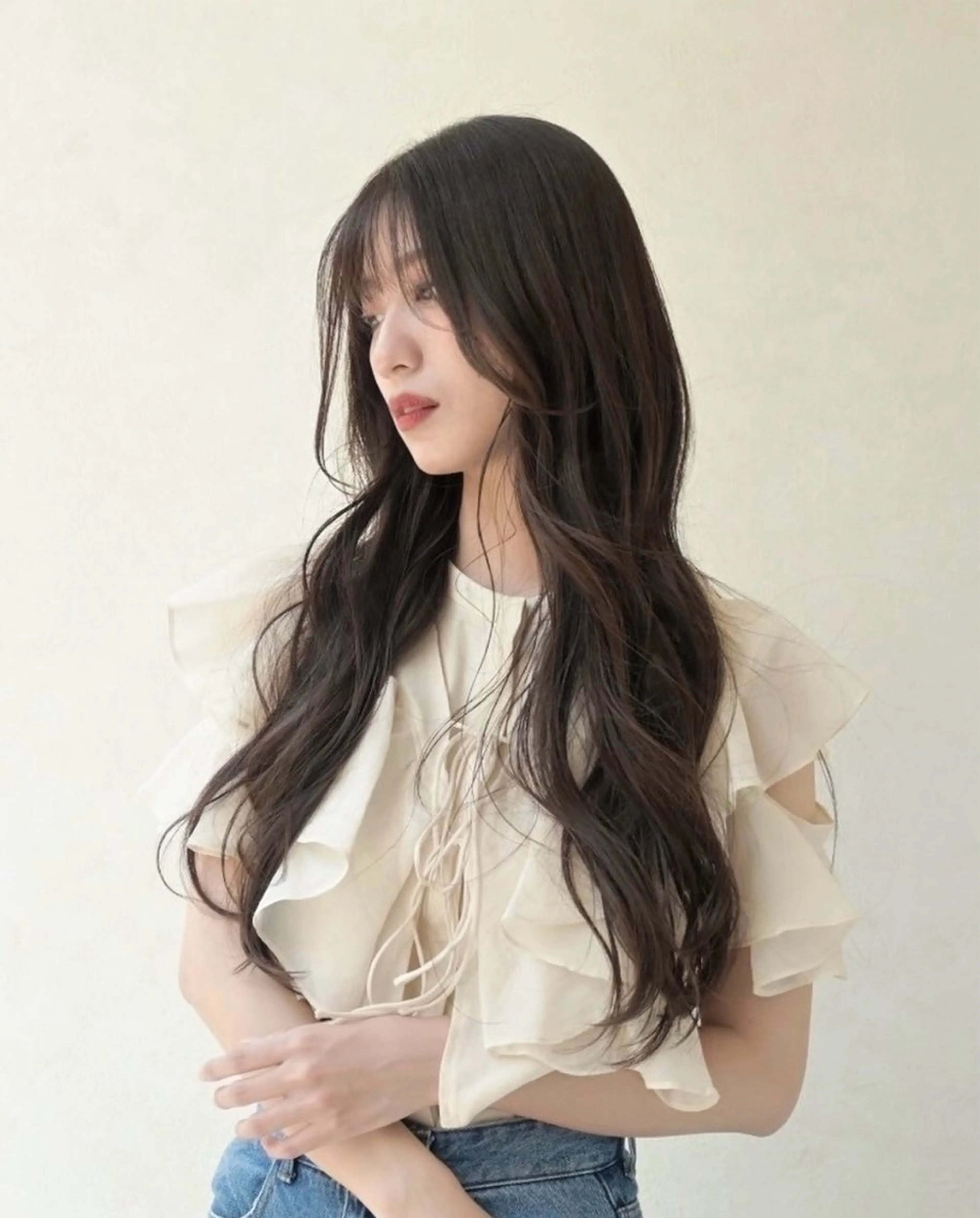 ロング inity　杉本 美羽のヘアスタイル