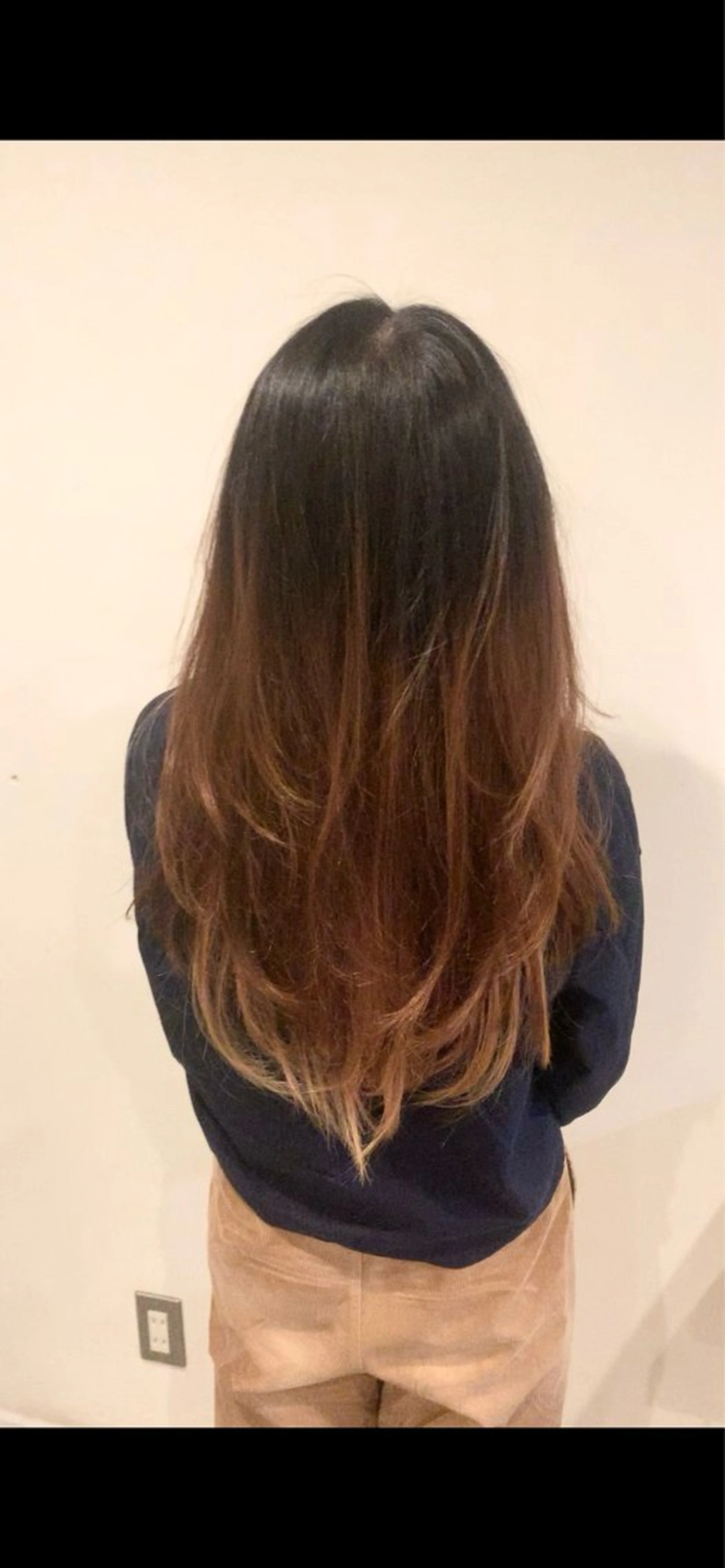 ロング レイヤーカット 伊藤 鳳雅のヘアスタイル