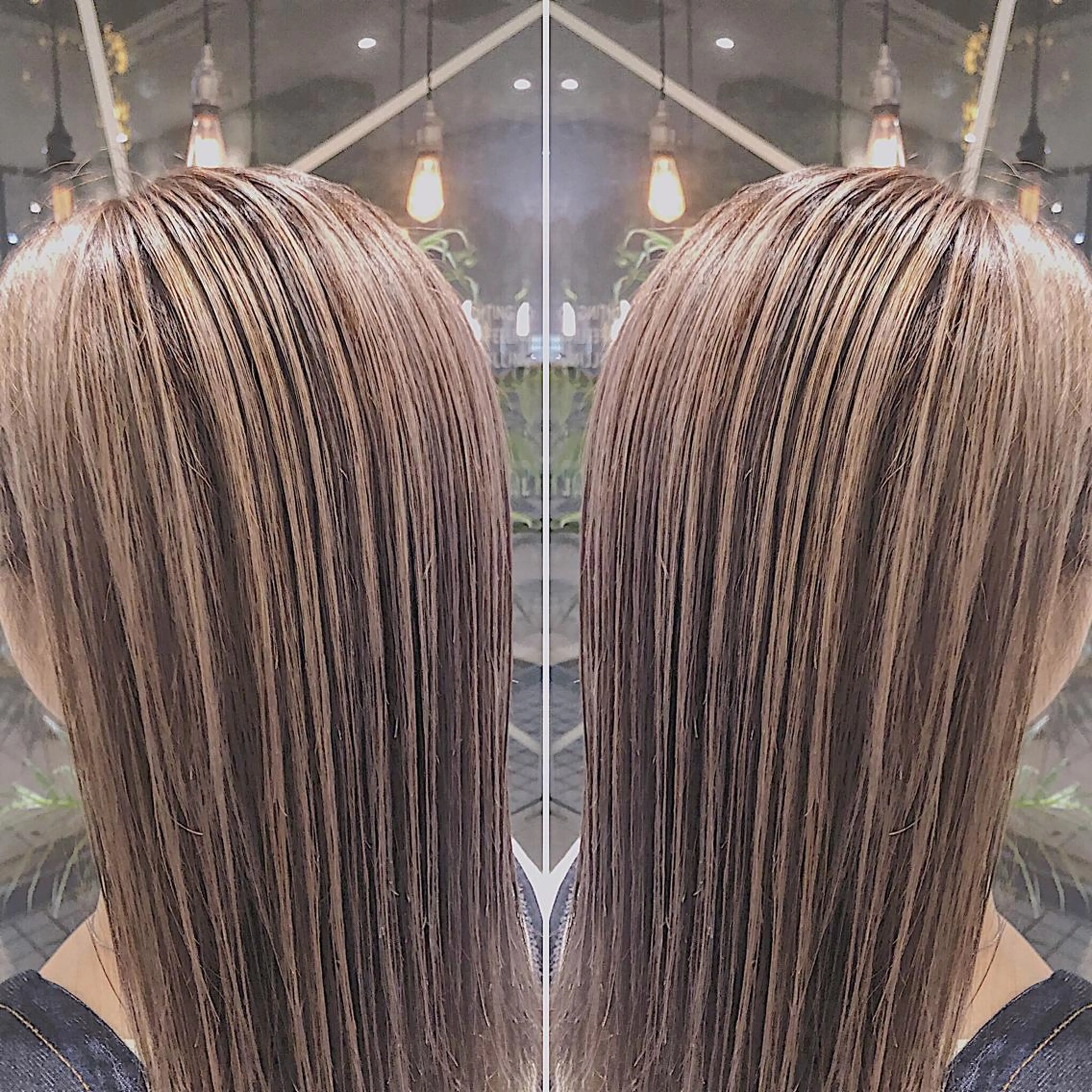 セミロング ヘアカラー トリートメント 【shower】 yousuke代表のヘアスタイル