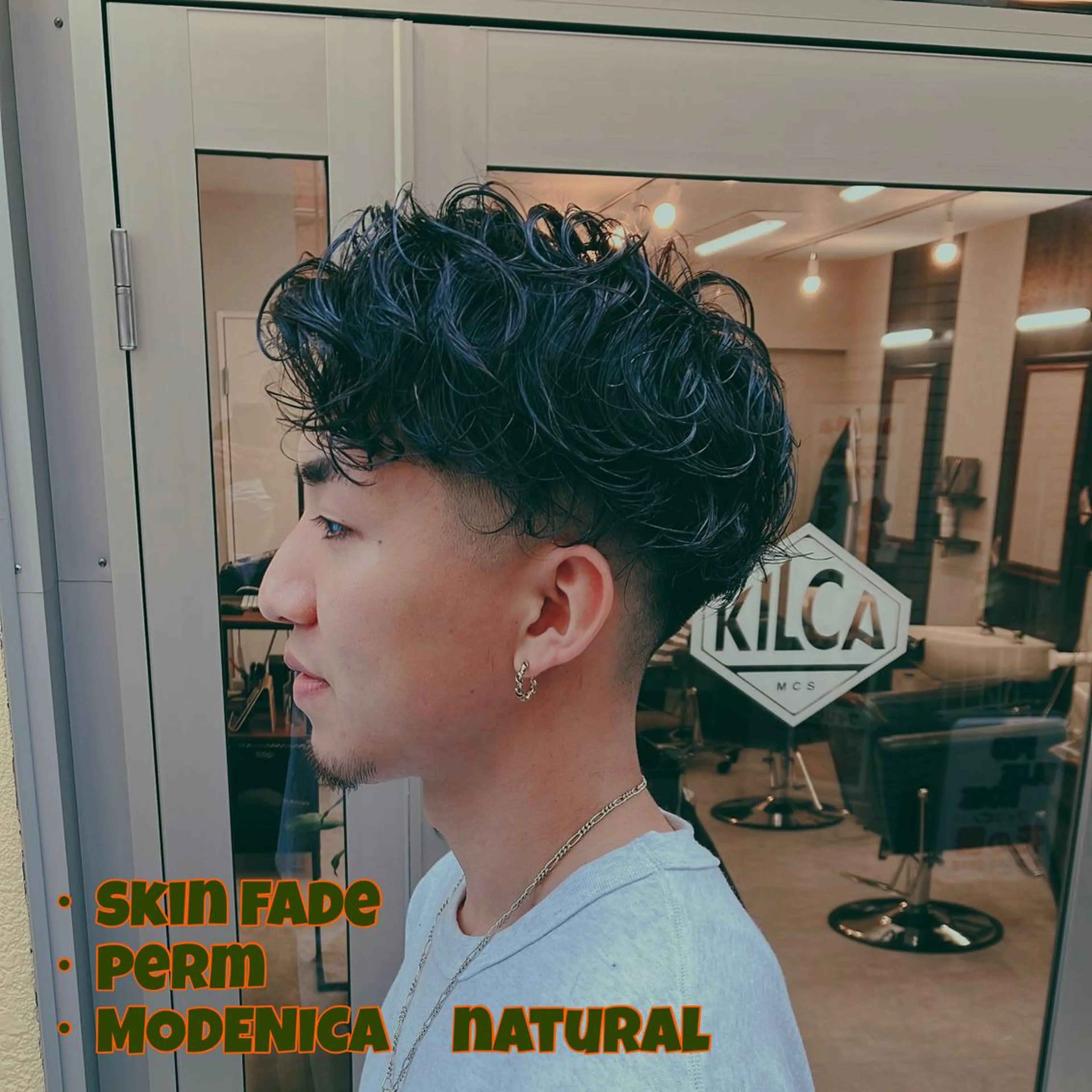 メンズ Back  bone barberのヘアスタイル