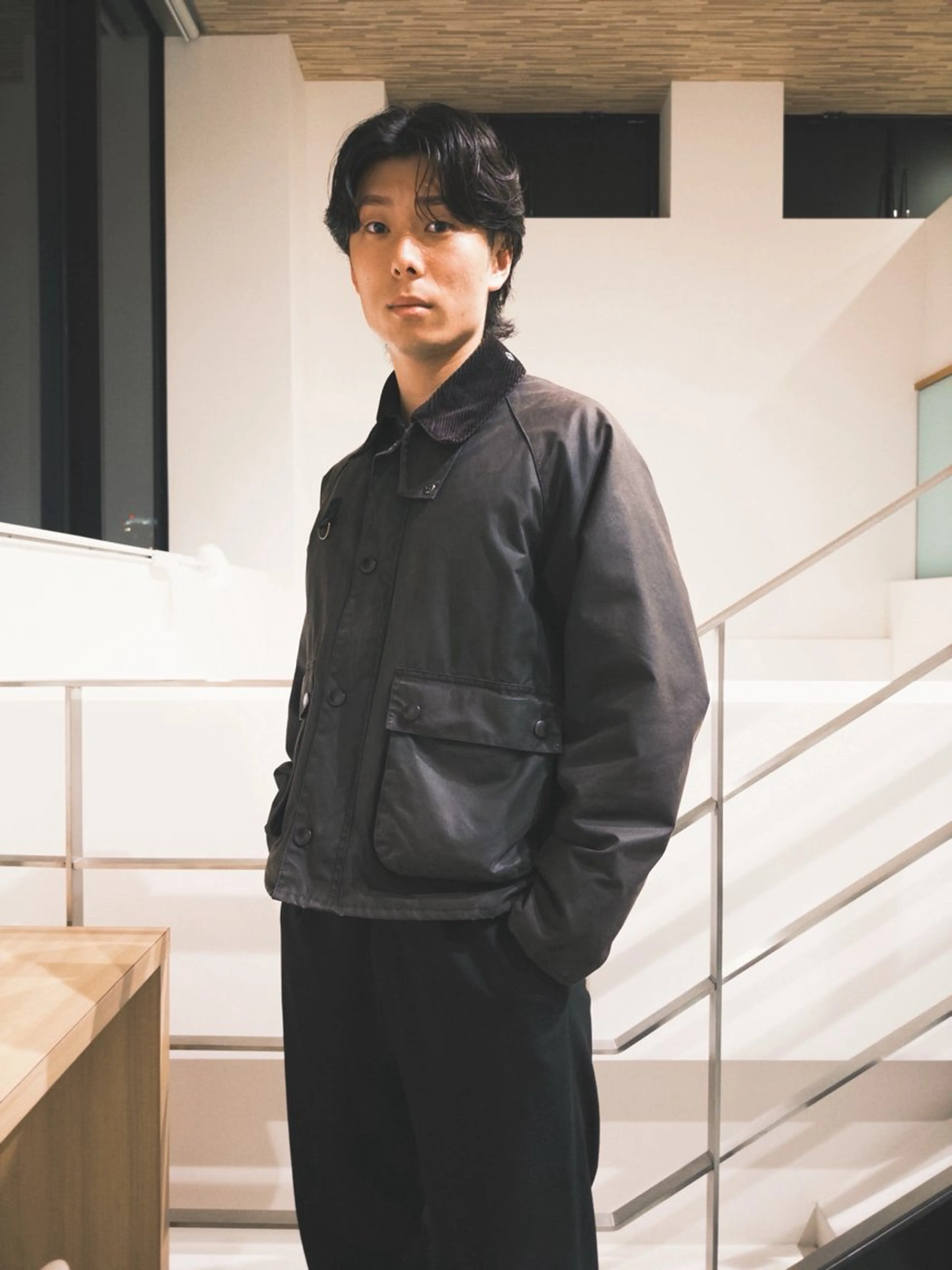 ショート パーマ メンズ カット パーマ ヘアセット 原宿↔︎浦和　美容師 折笠　亮のヘアスタイル