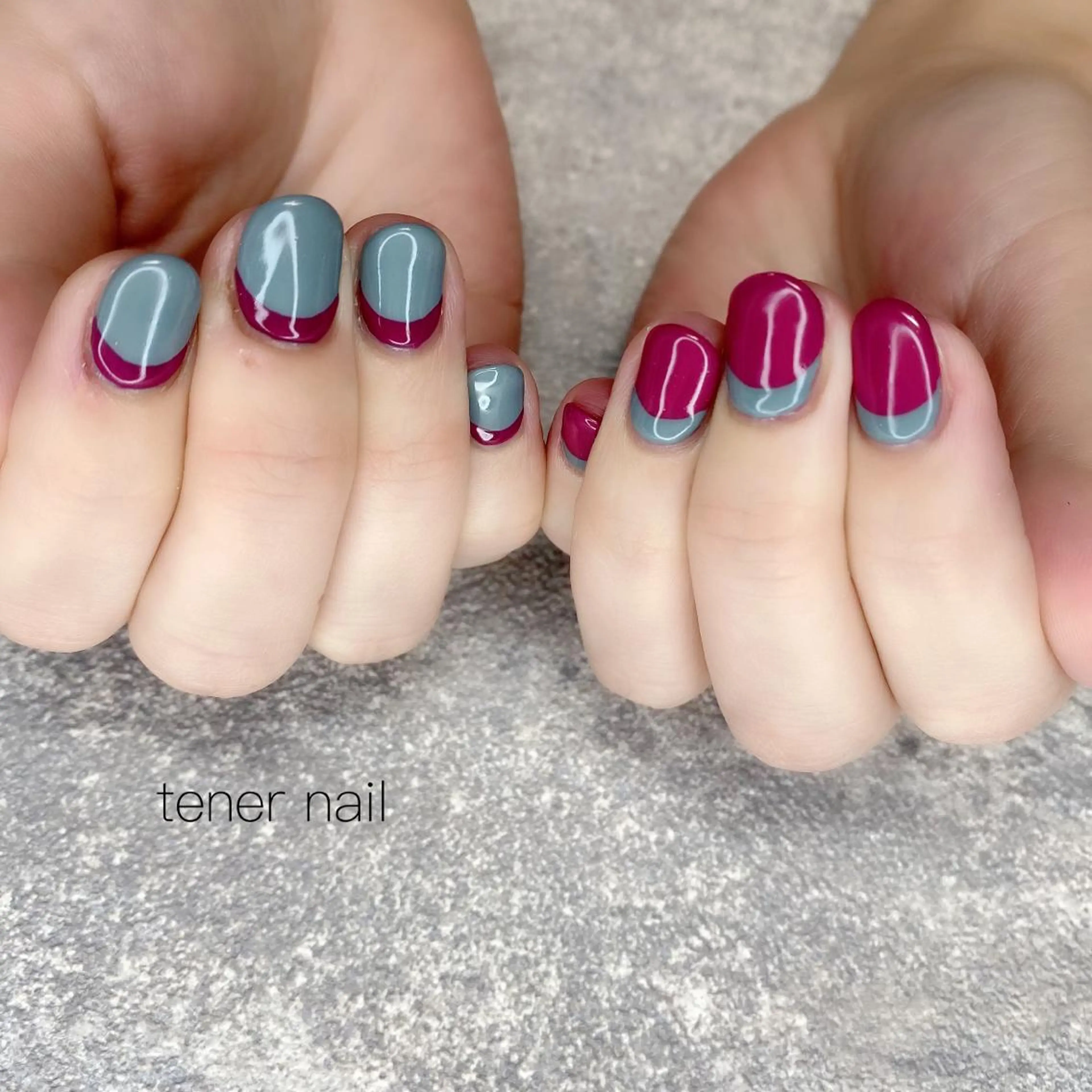 ネイル フレンチネイル テネルネイル tener nailのネイルデザイン