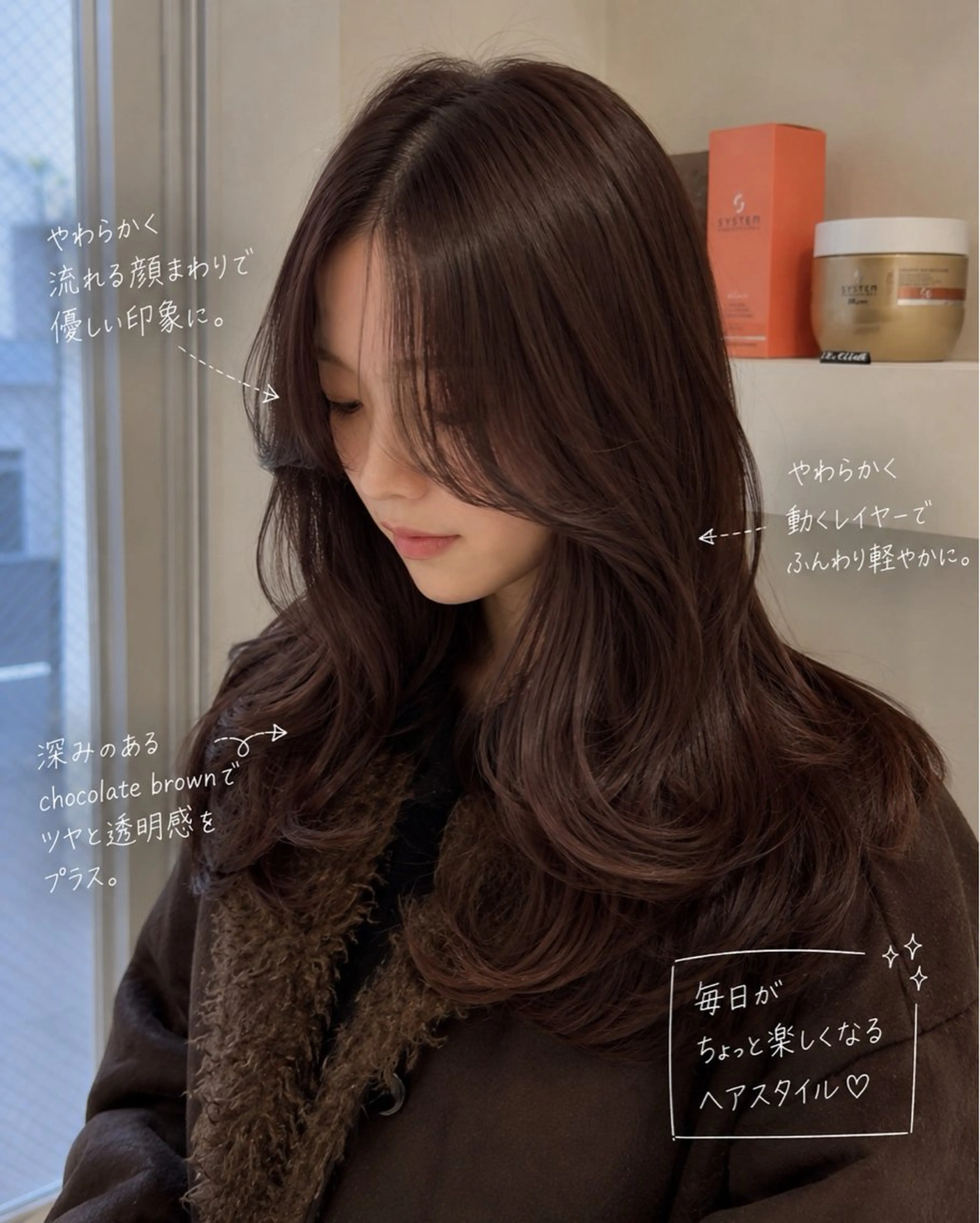 ロング カラー 表参道/似合わせ レイヤー/ryoのヘアスタイル