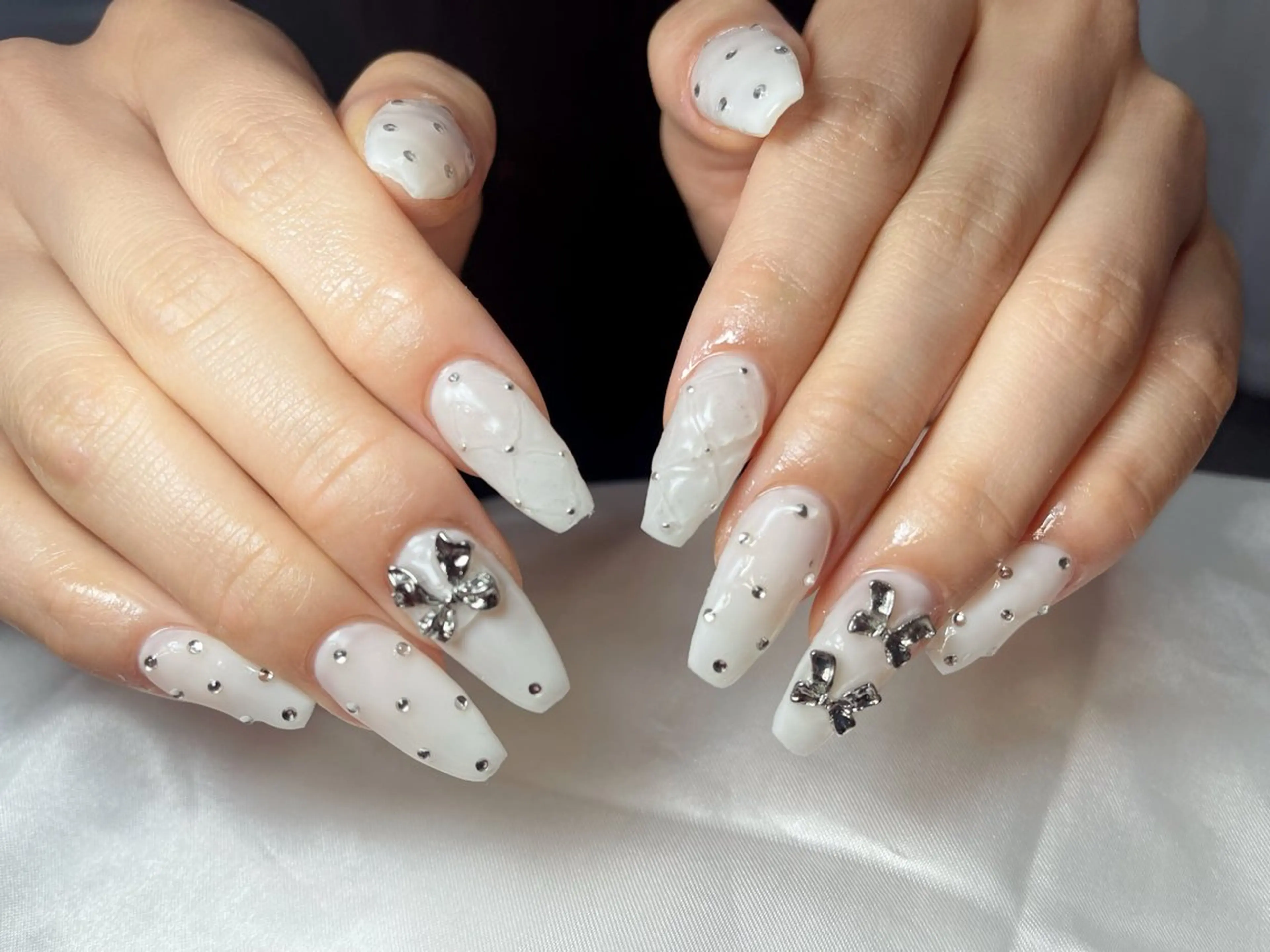 ネイル ハイネイル 自宅サロンのネイルデザイン