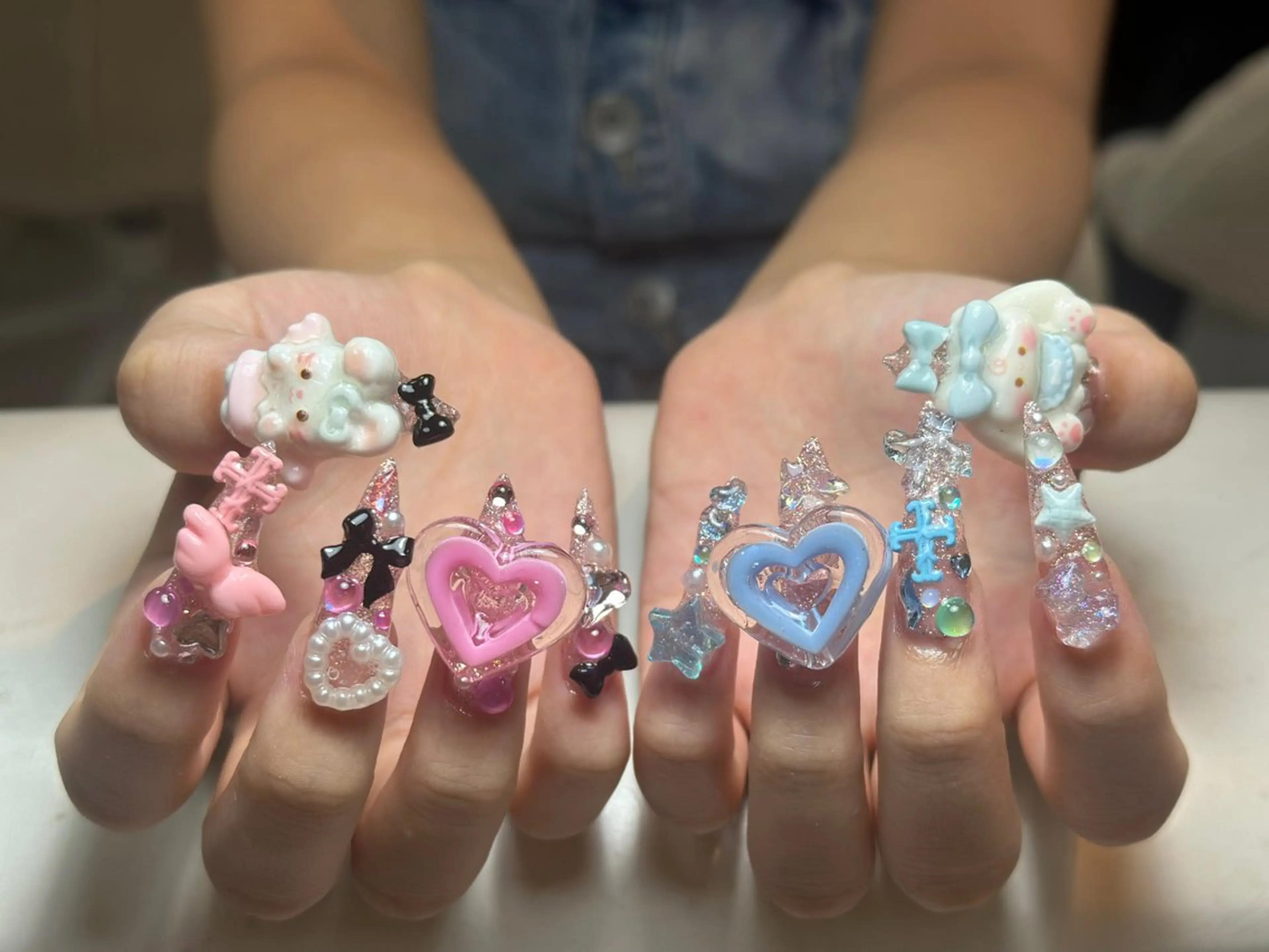ネイル アートネイル 成人式 ジェルネイル ニュアンスネイル 夏ネイル ハンドネイル Nienail_ Luxeのネイルデザイン