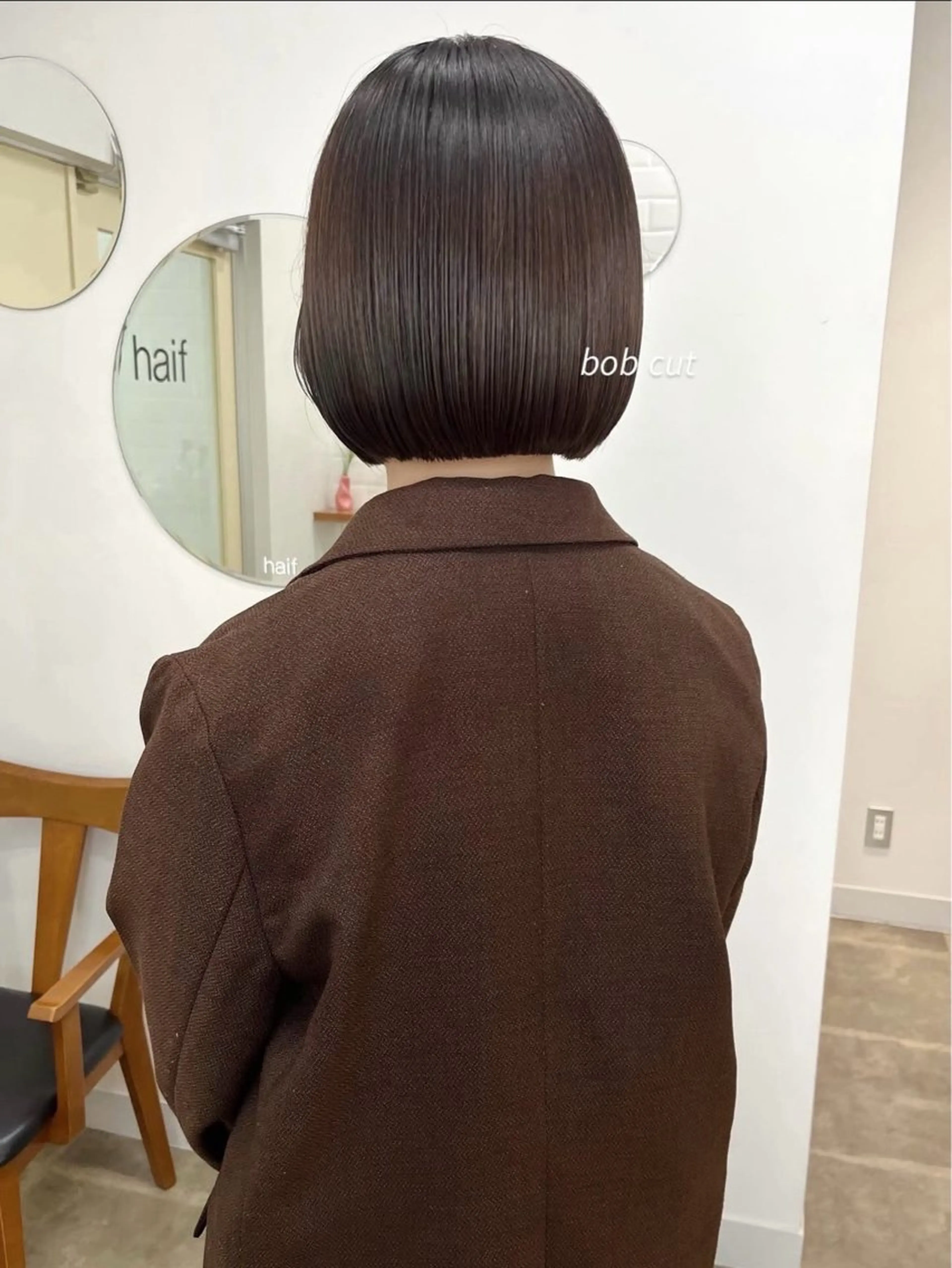 ショート ボブ 都築 初果のヘアスタイル