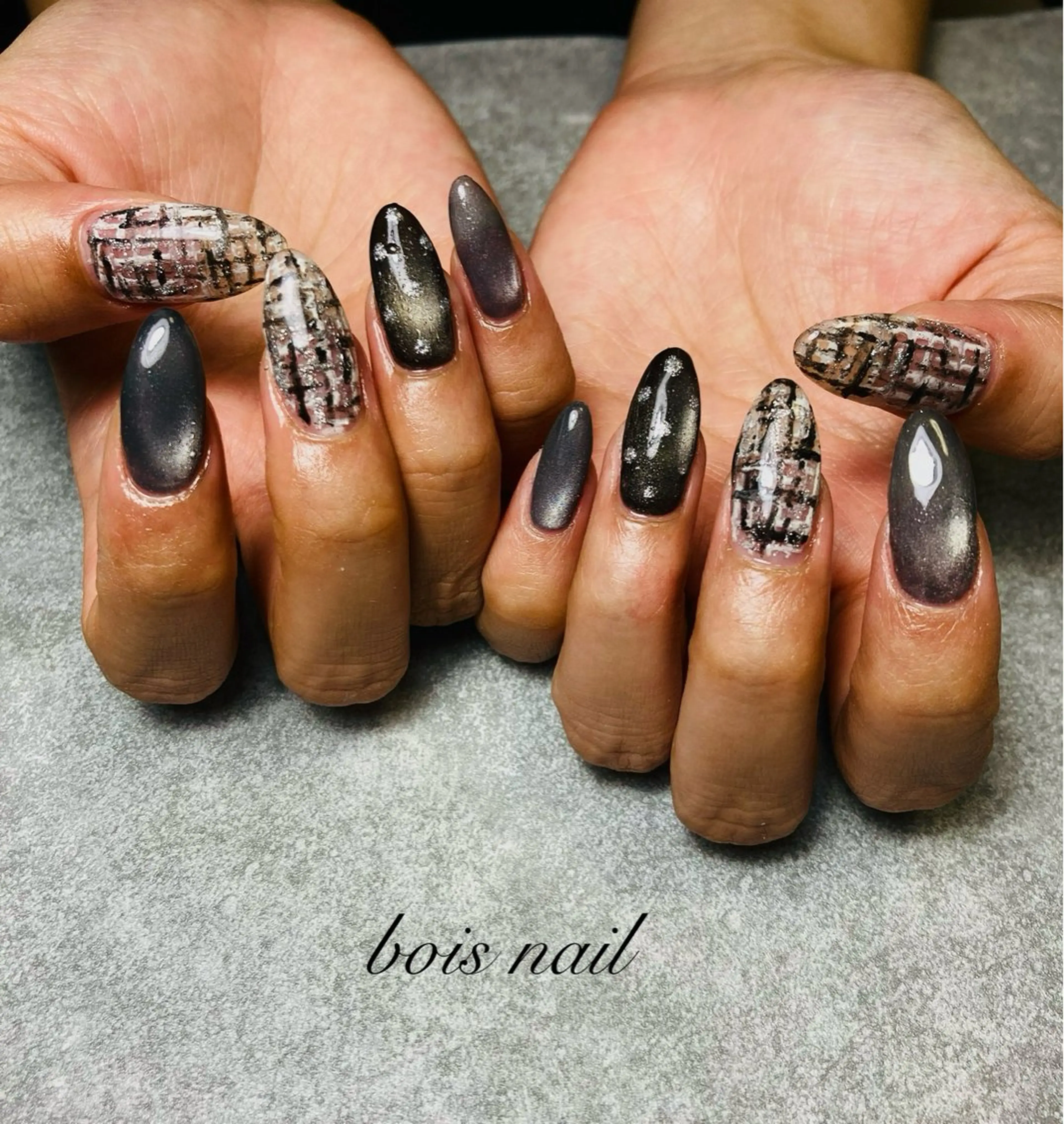 ネイル ハンドネイル bois nail ボワネイル北巽のネイルデザイン