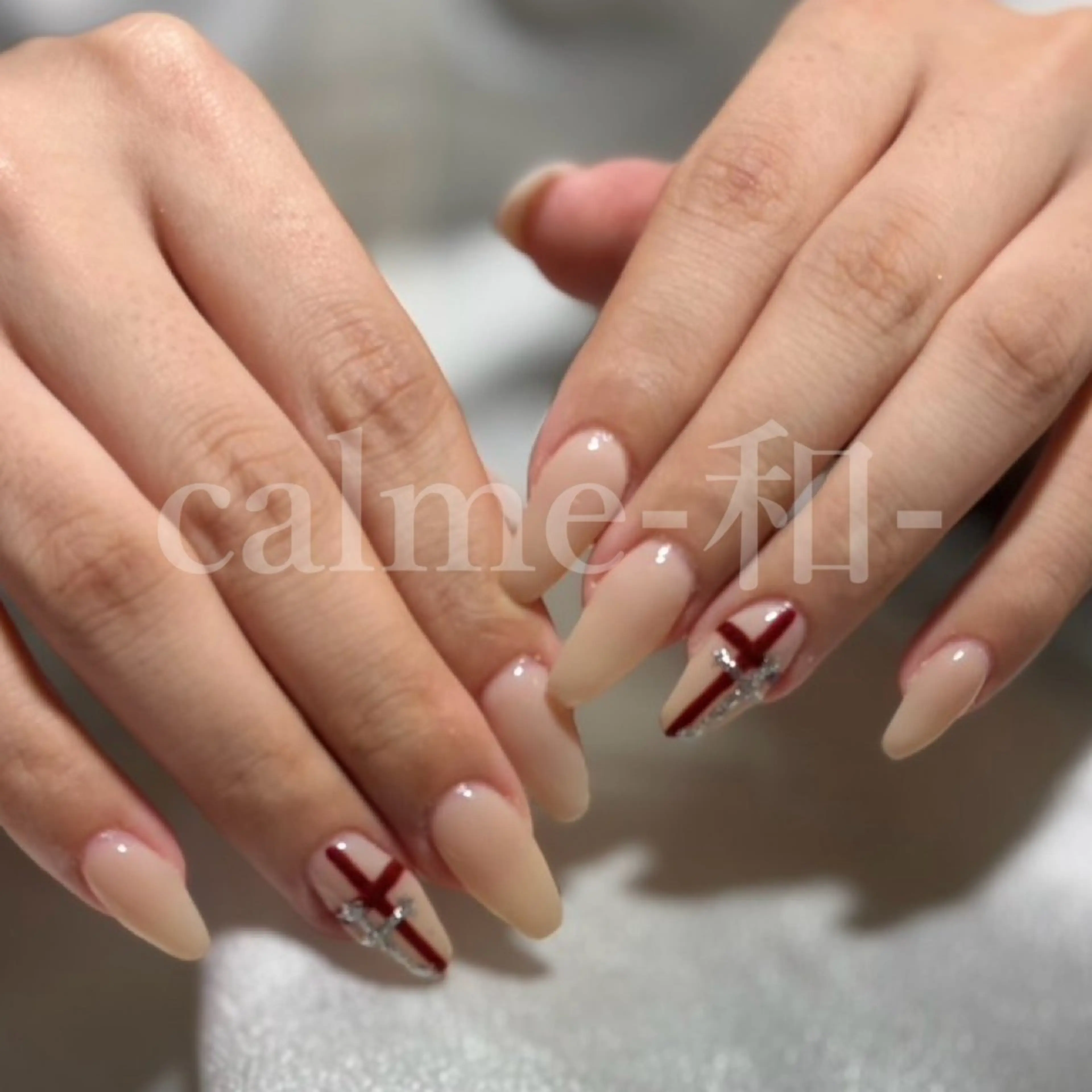 デザイン持ち込み🆗オフ込み・アート2本＋色替え自由♪の写真