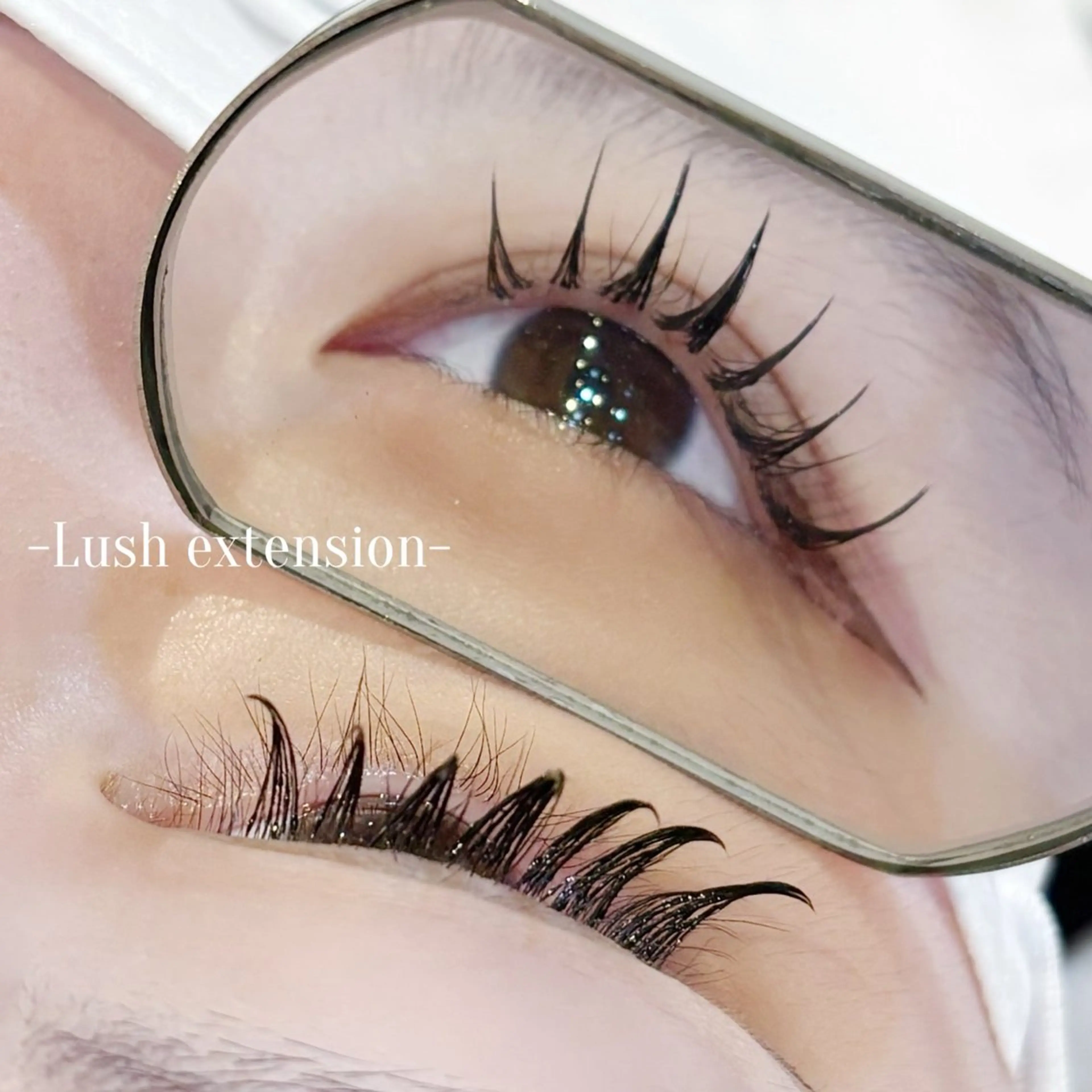 マツエク・マツパ 目尻長め マツエク Bianca 名駅店 飯田のマツエク・マツパデザイン