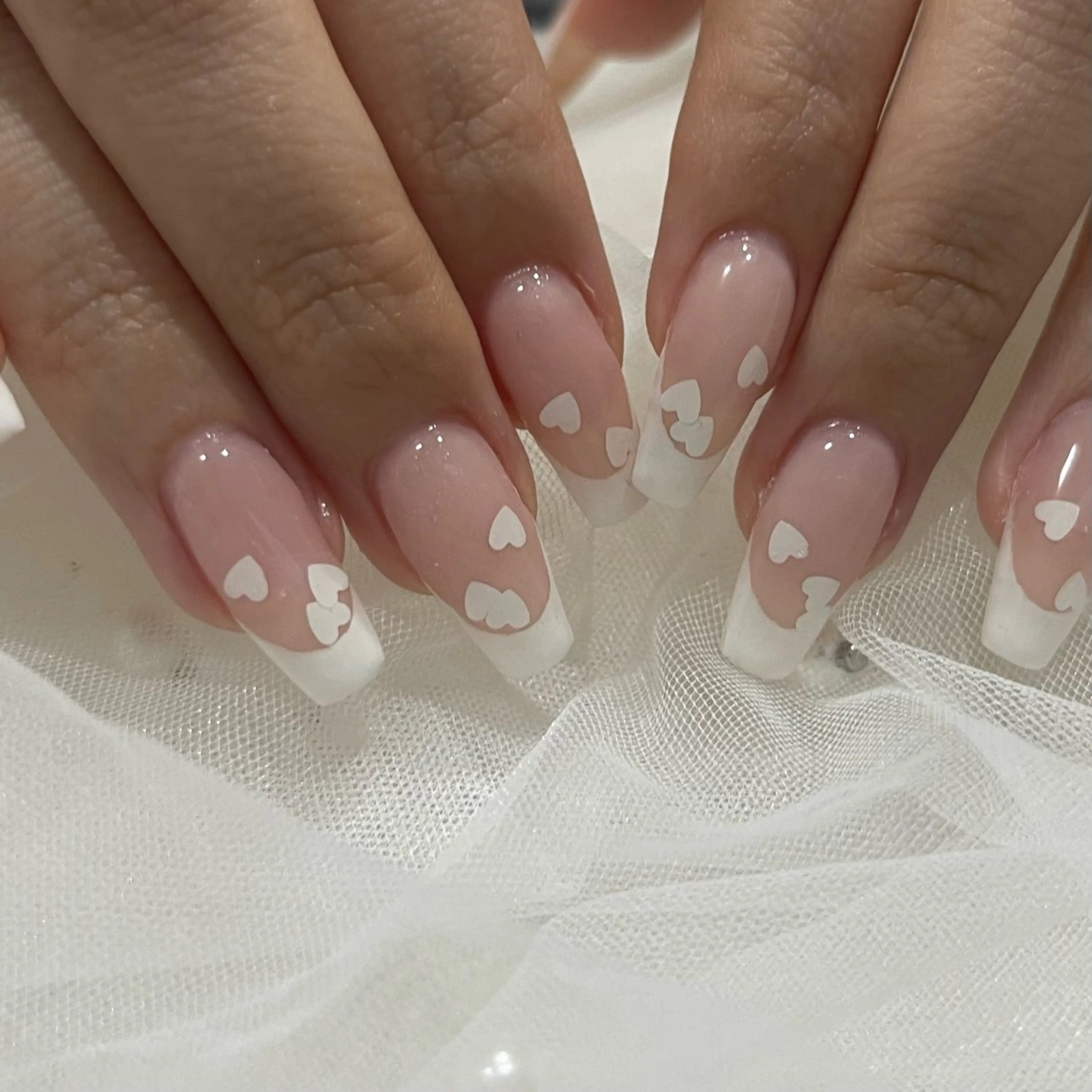 ネイル ハンドネイル 🧁fein. nana🩵のネイルデザイン