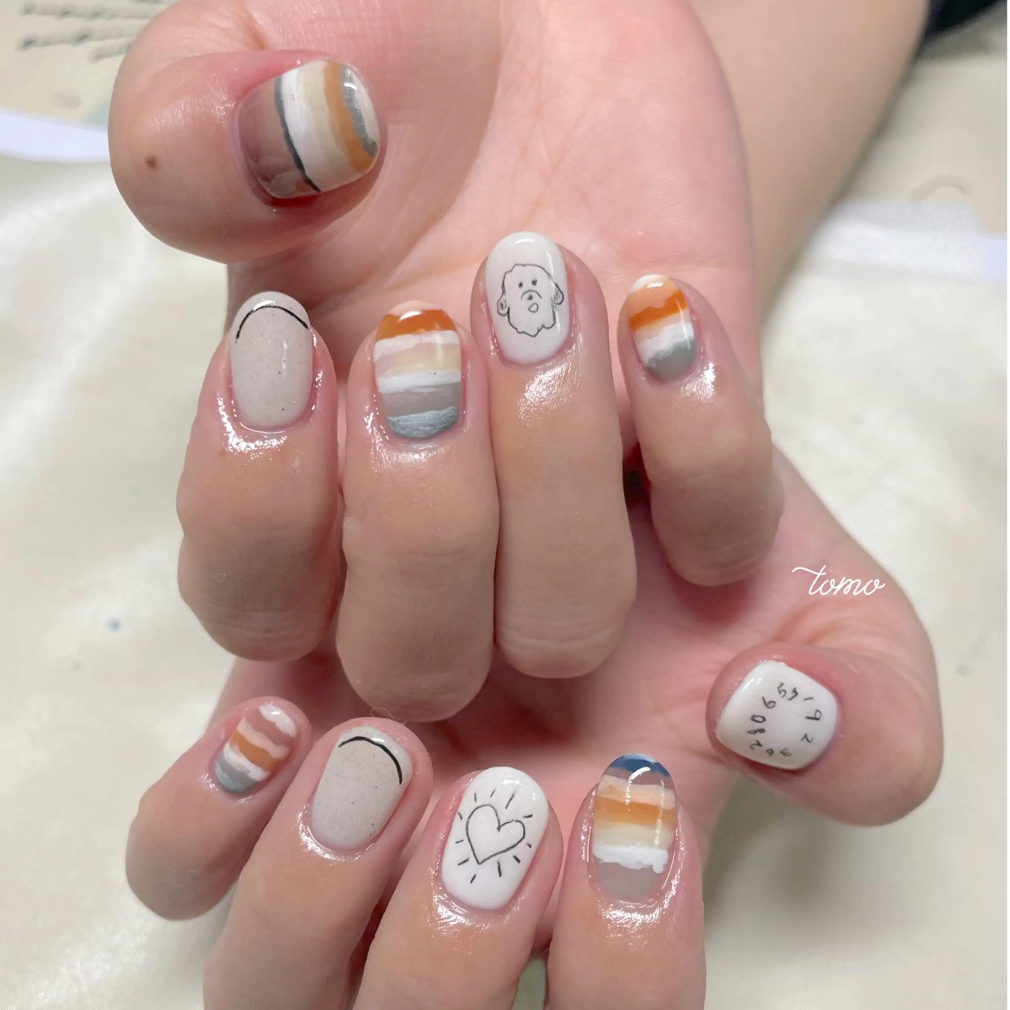ネイル ハンドネイル nailist TOMOのネイルデザイン