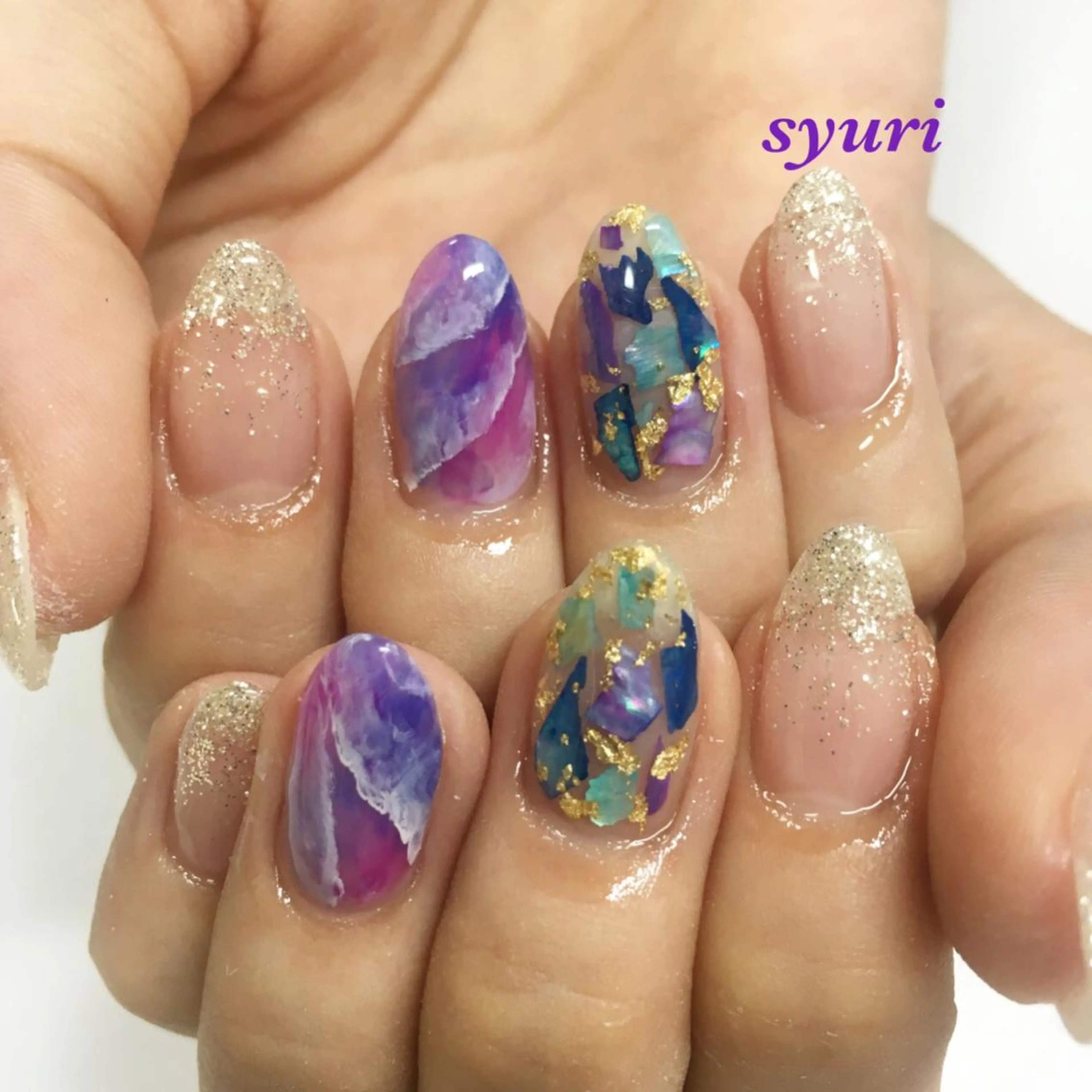 ネイル ハンドネイル syuri nailのネイルデザイン