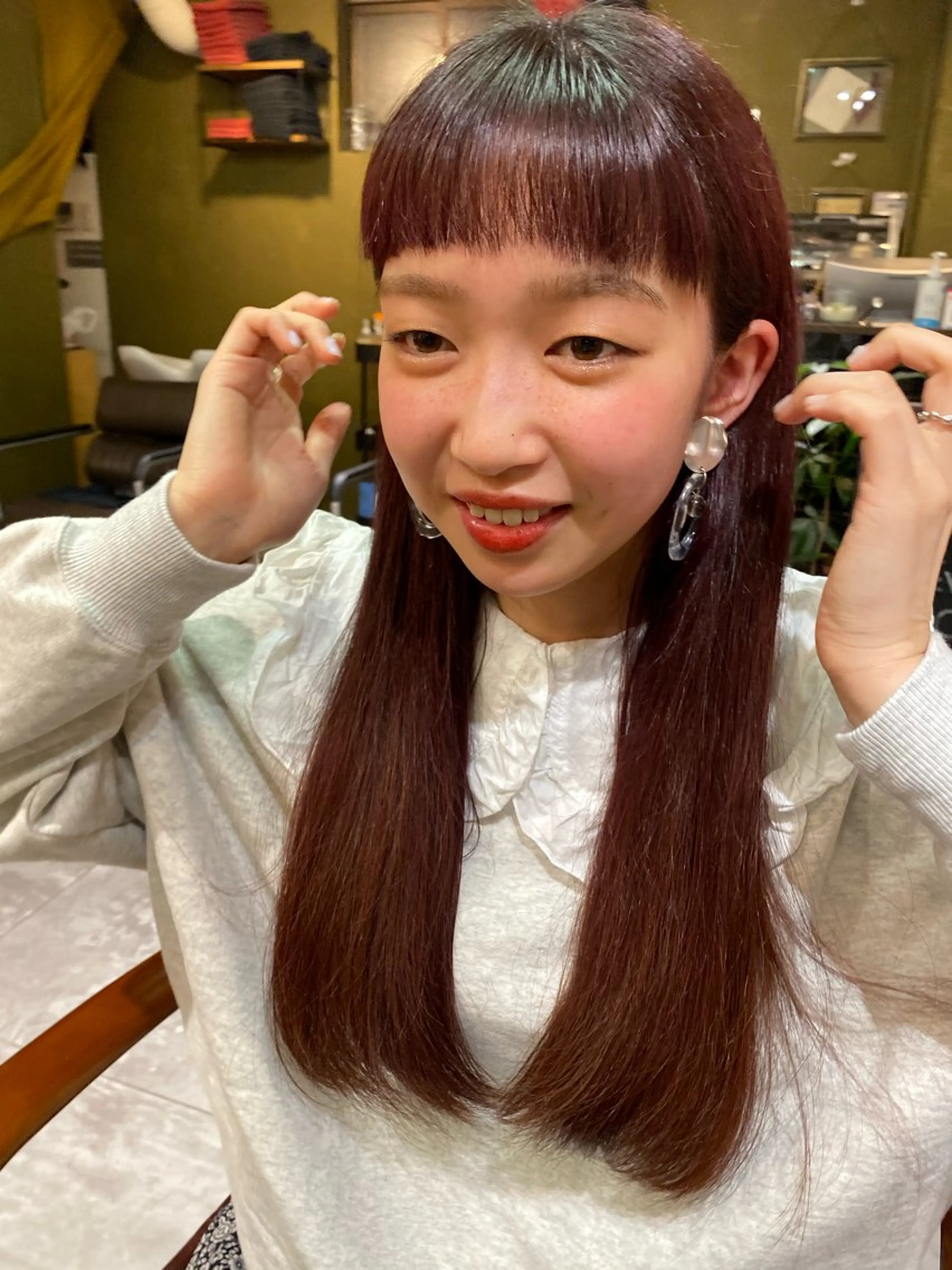 ロング stylist 倉本恋のヘアスタイル