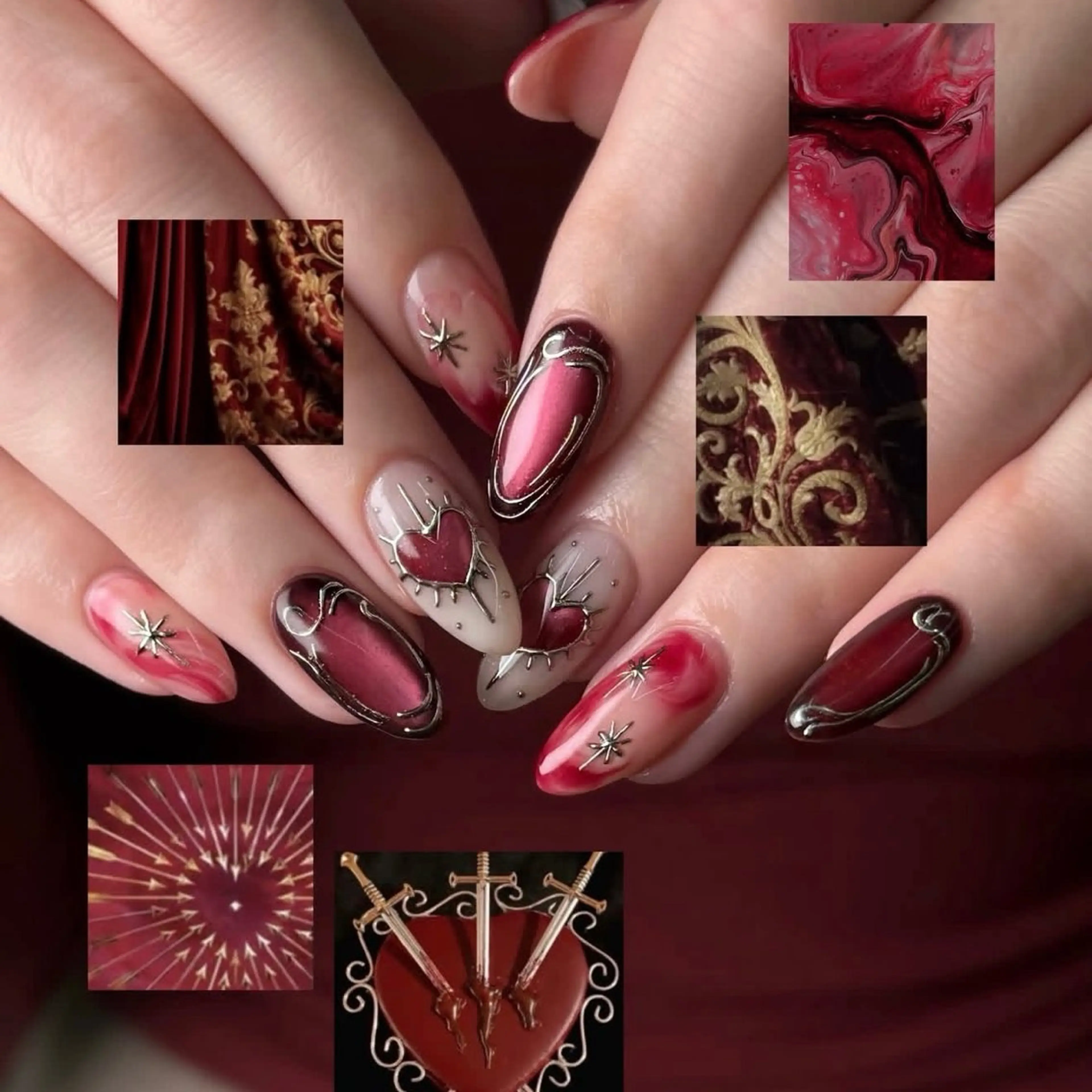 ネイル 持ち込み ハンドネイル chirin nailのネイルデザイン