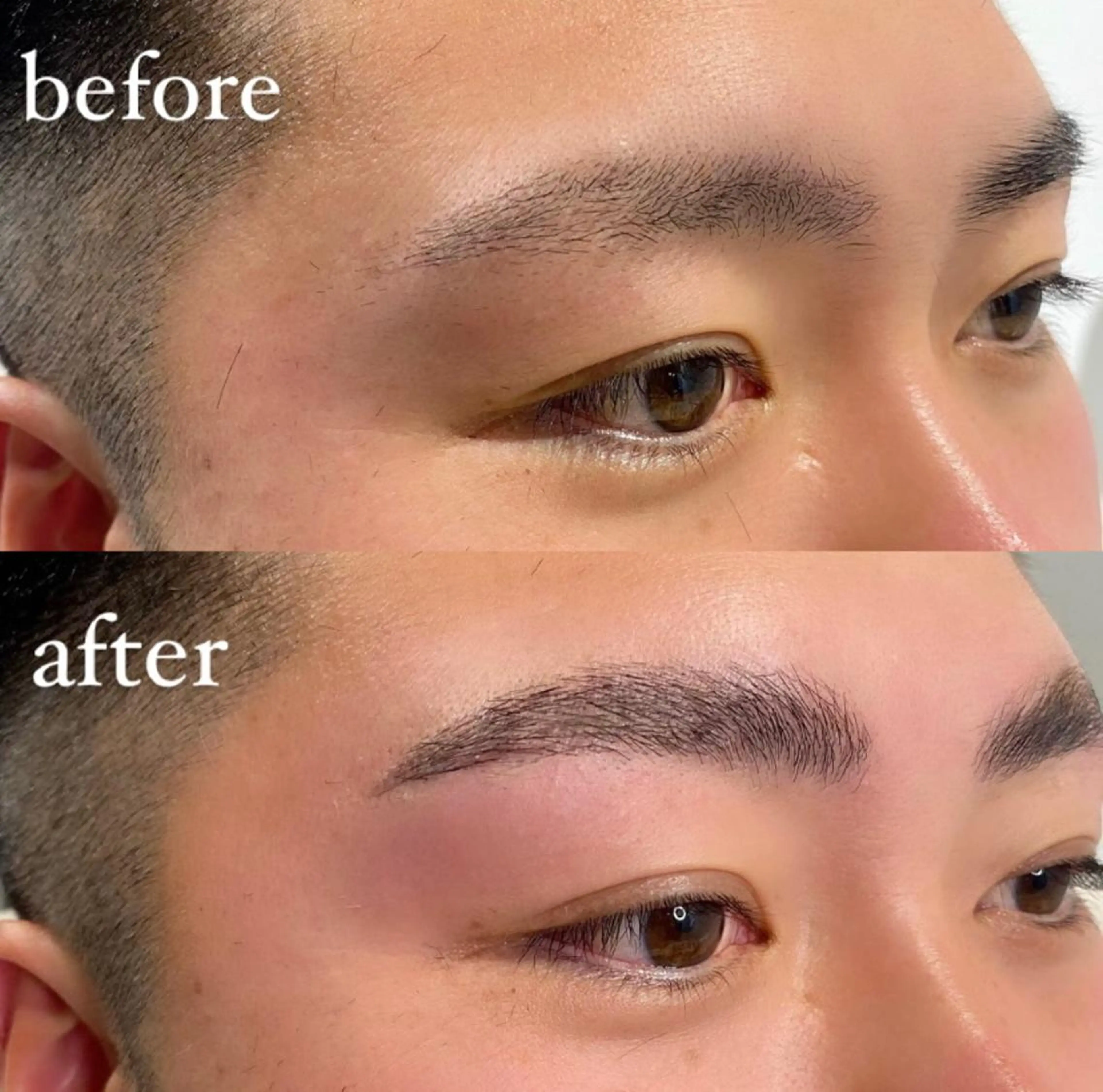 メンズ アイブロウ ハリウッドブロウリフト メンズアイブロウ ワックス脱毛 その他(アイブロウ) パリエク💎眉毛 MinatoRemiのマツエク・マツパデザイン
