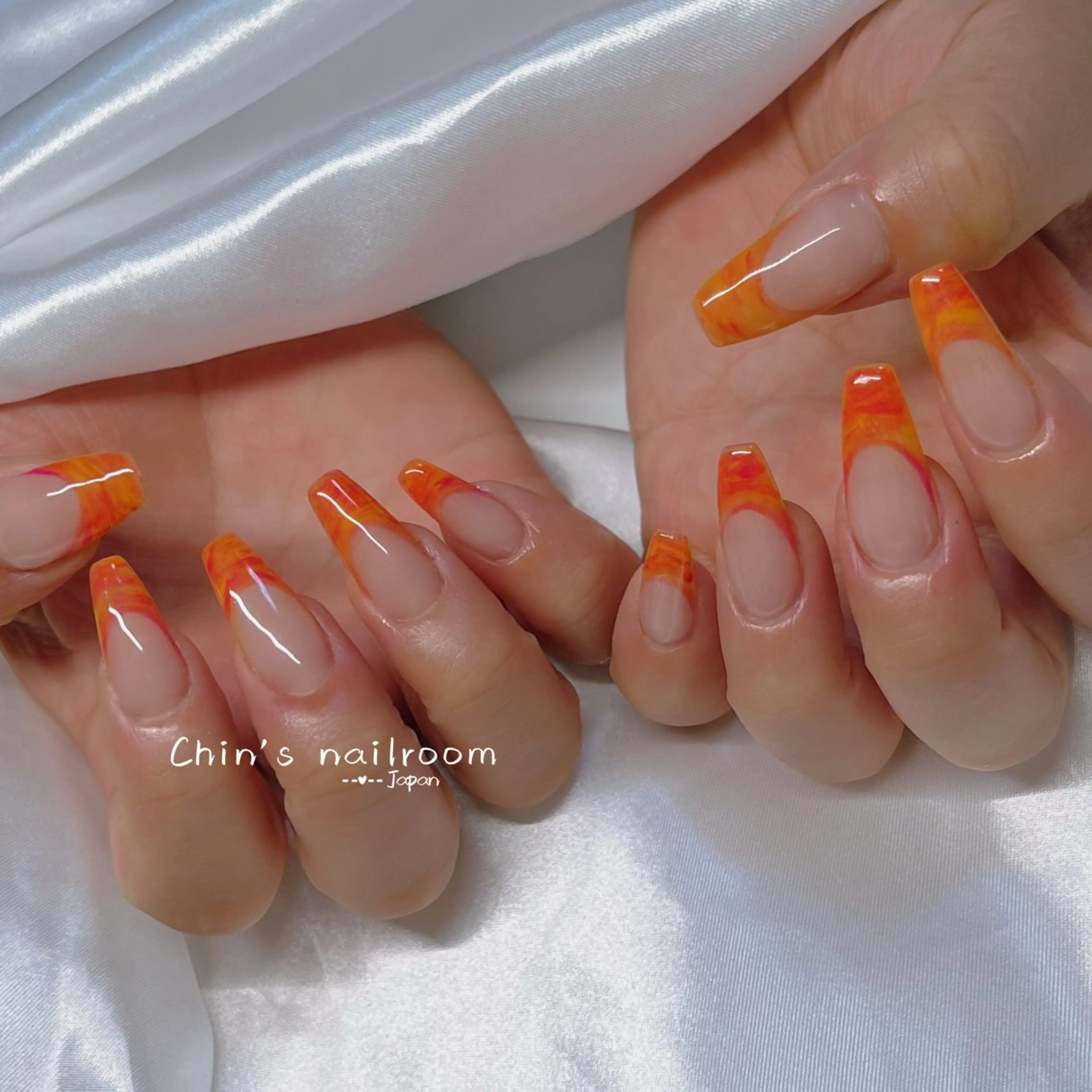 ネイル フレンチネイル ハンドネイル ハンドケア Kawaii ChibaNailのネイルデザイン