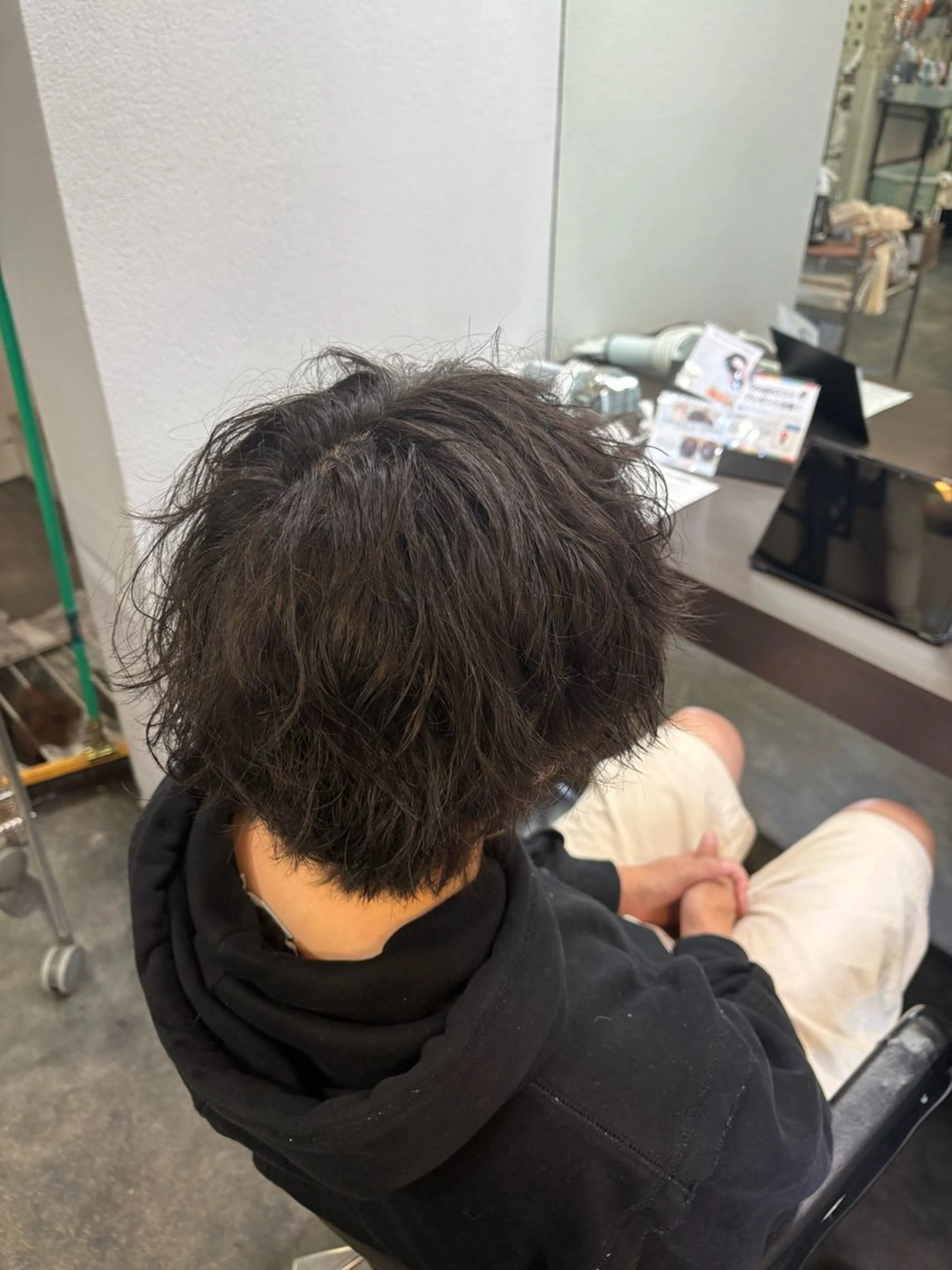 パーマ メンズ 奥山 和奏のヘアスタイル