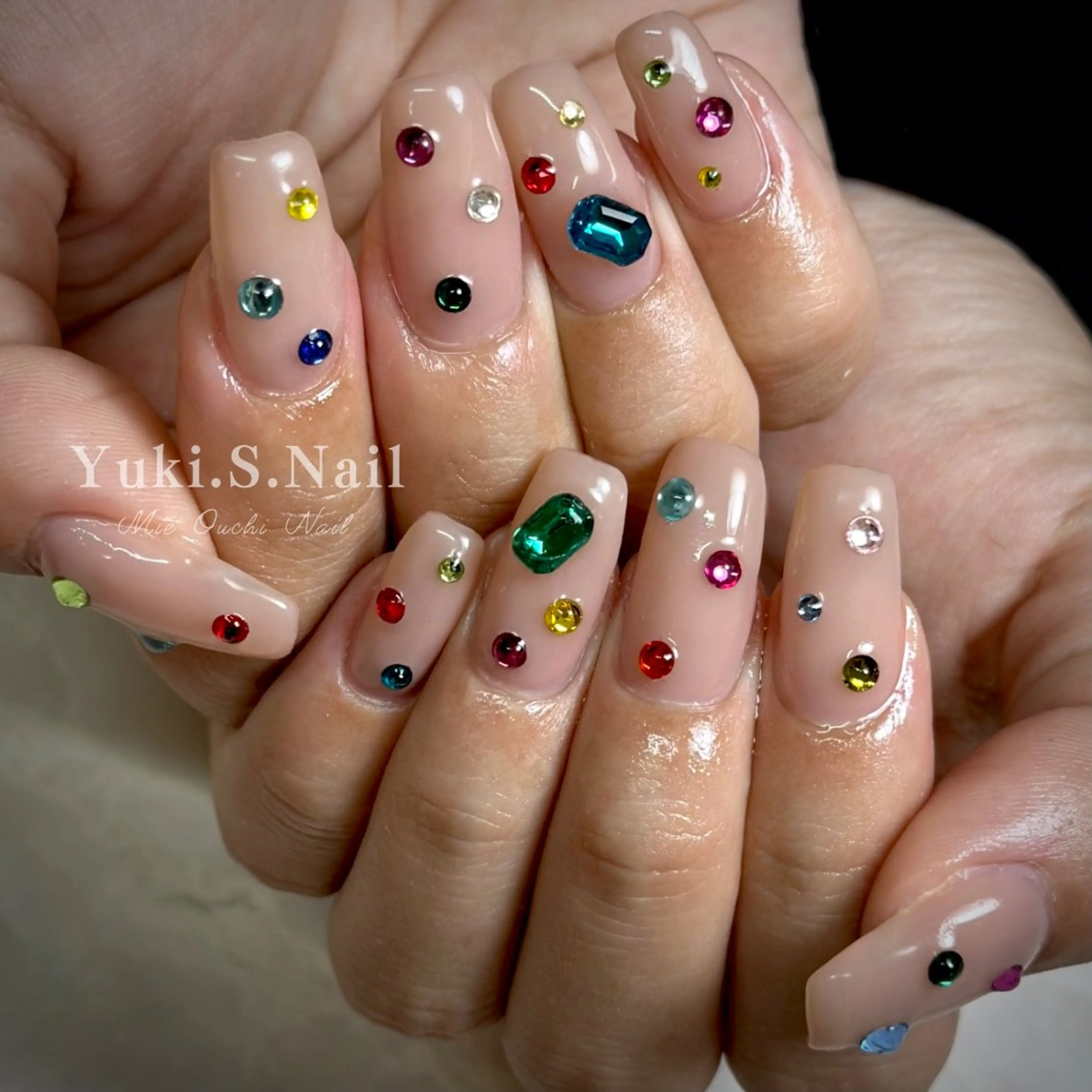 ロング Yuki S.Nailのネイルデザイン
