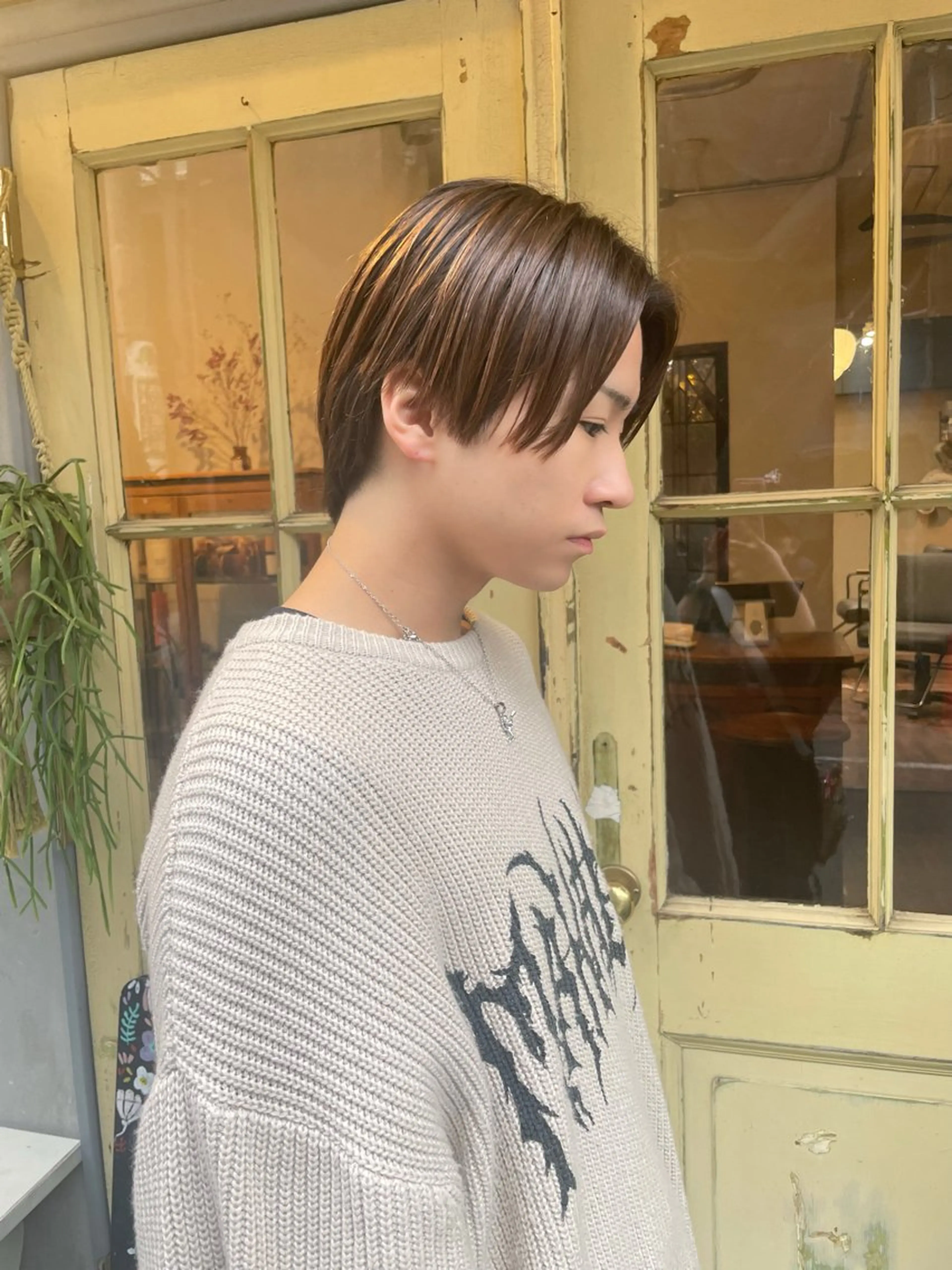 メンズ KURIA‪‪*⋆ஐ ブリーチ/韓国ヘアのヘアスタイル