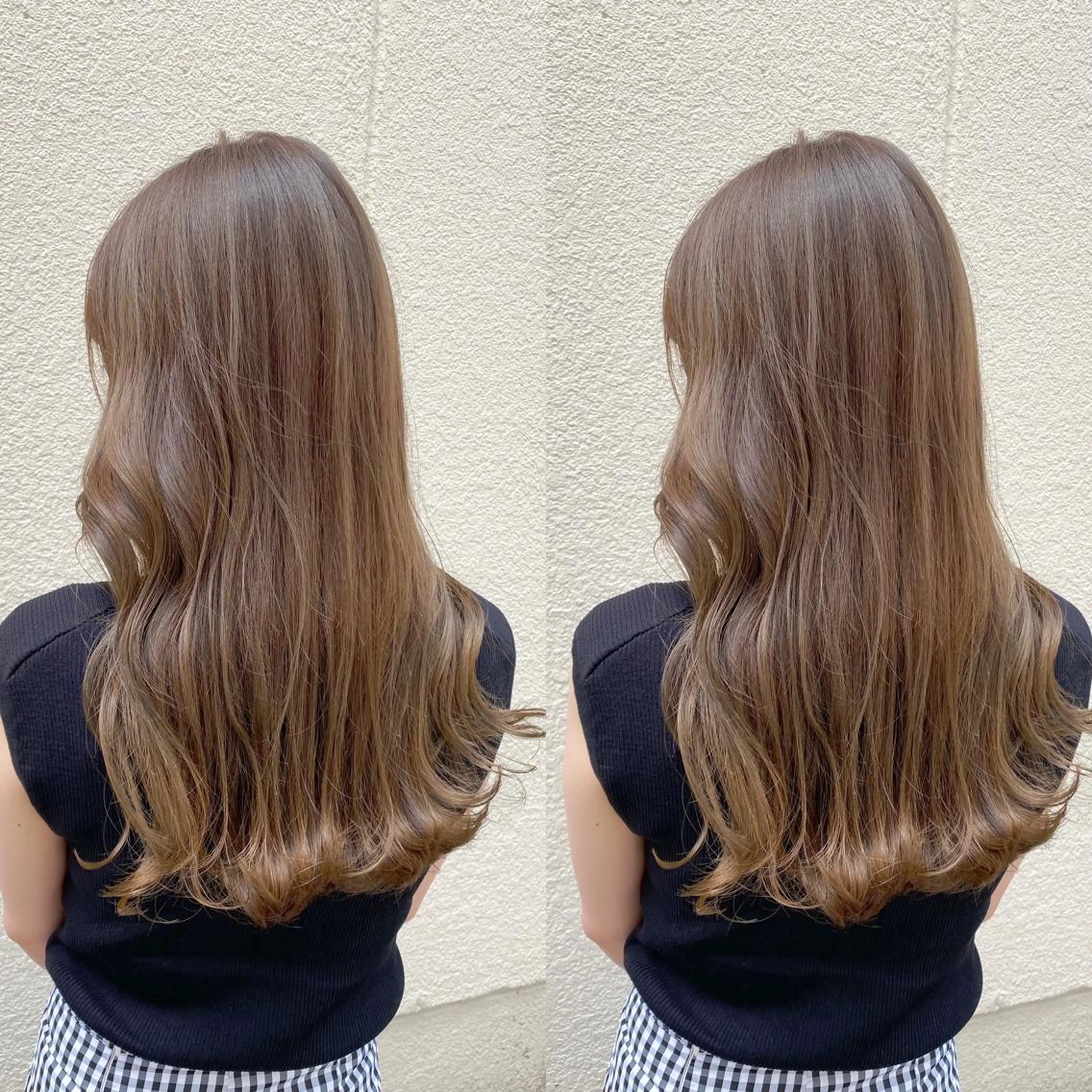 ロング カット ヘアカラー トリートメント レイヤーカット /透明感カラー西田のヘアスタイル