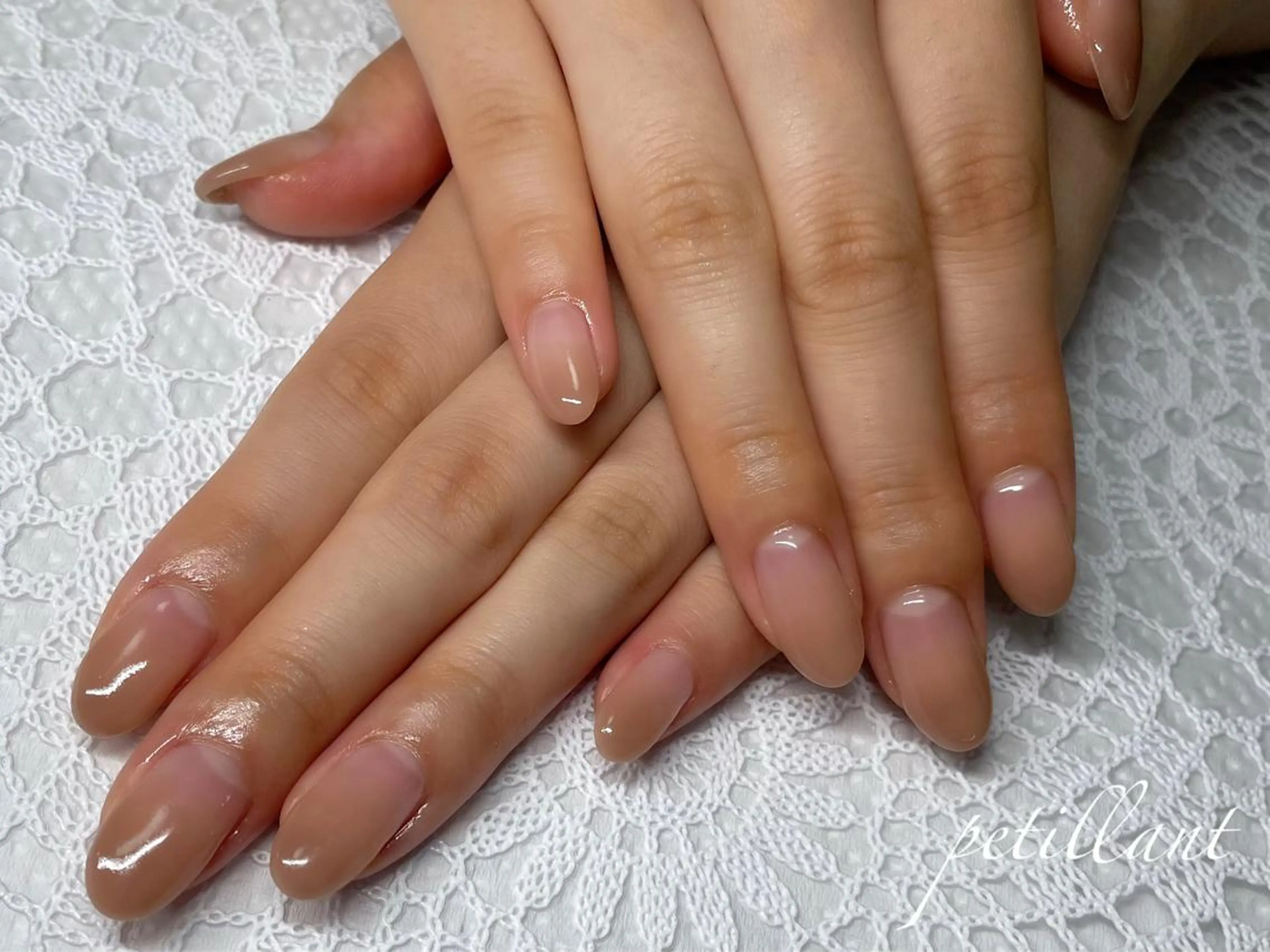 ネイル グラデーション ワンカラーネイル petillant所属・nail salon petillantのネイルデザイン