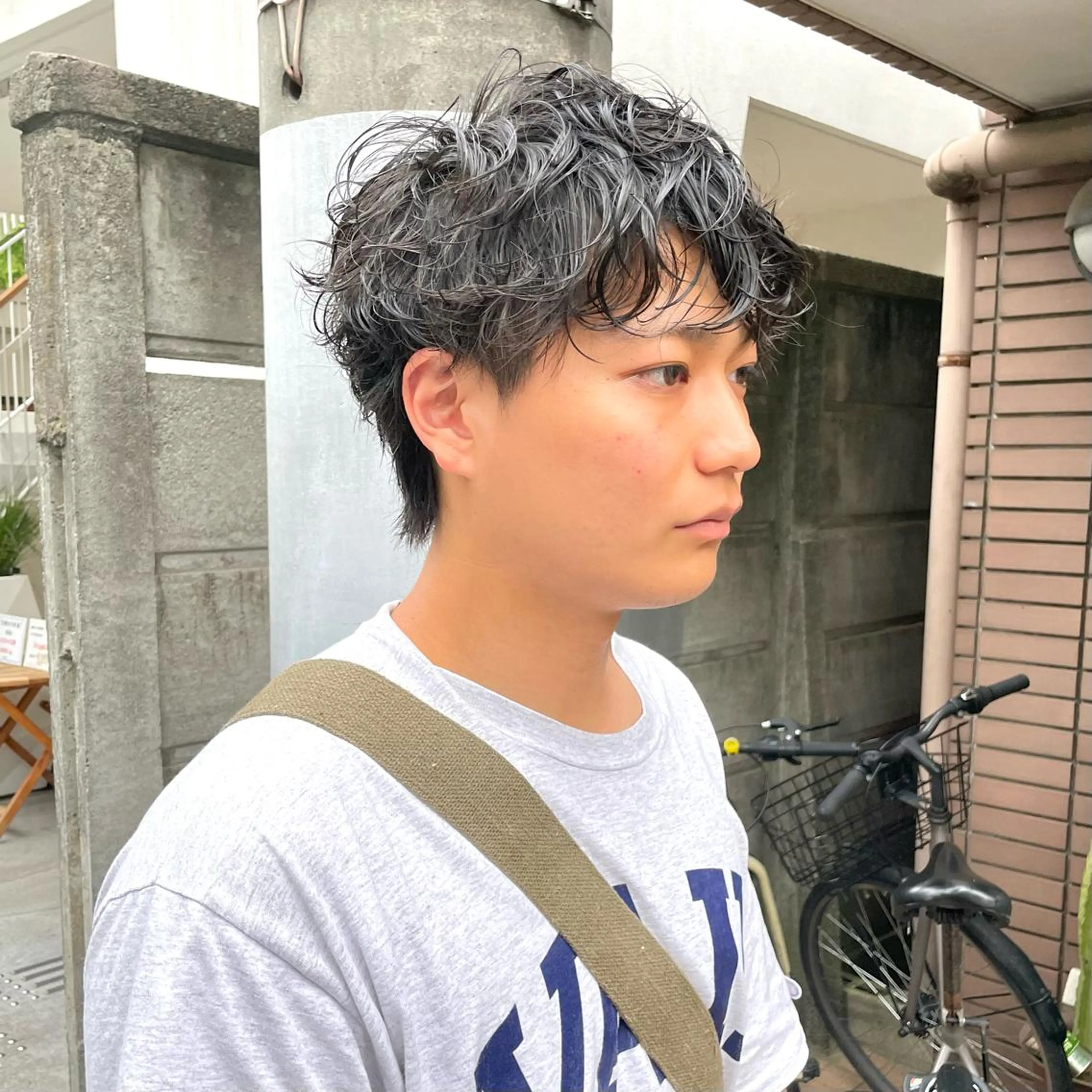 パーマ メンズ カット パーマ トリートメント 🔥メンズショート 職人🔥大澤龍也のヘアスタイル