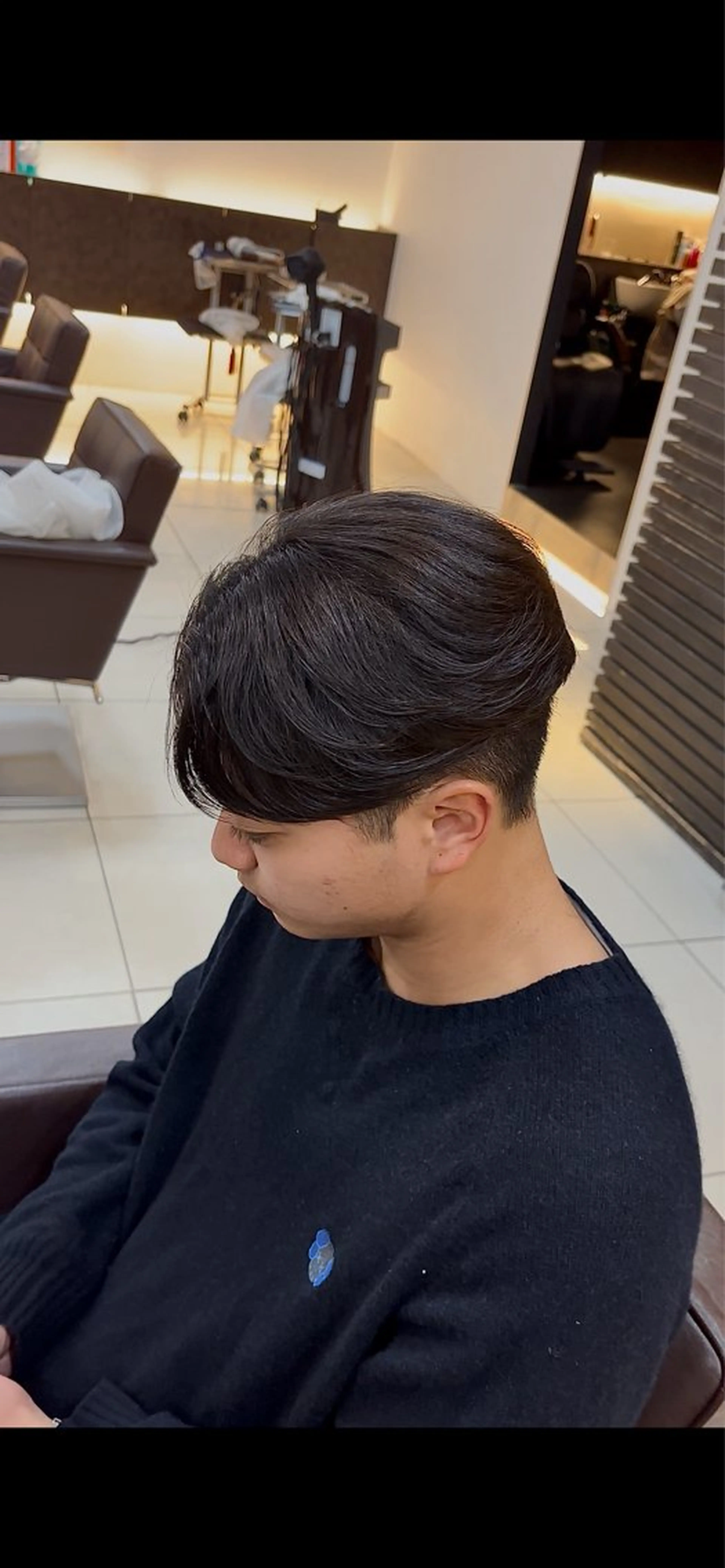 メンズ カット 縮毛矯正 草薙メンズ縮毛矯正 💫緒方美柚のヘアスタイル