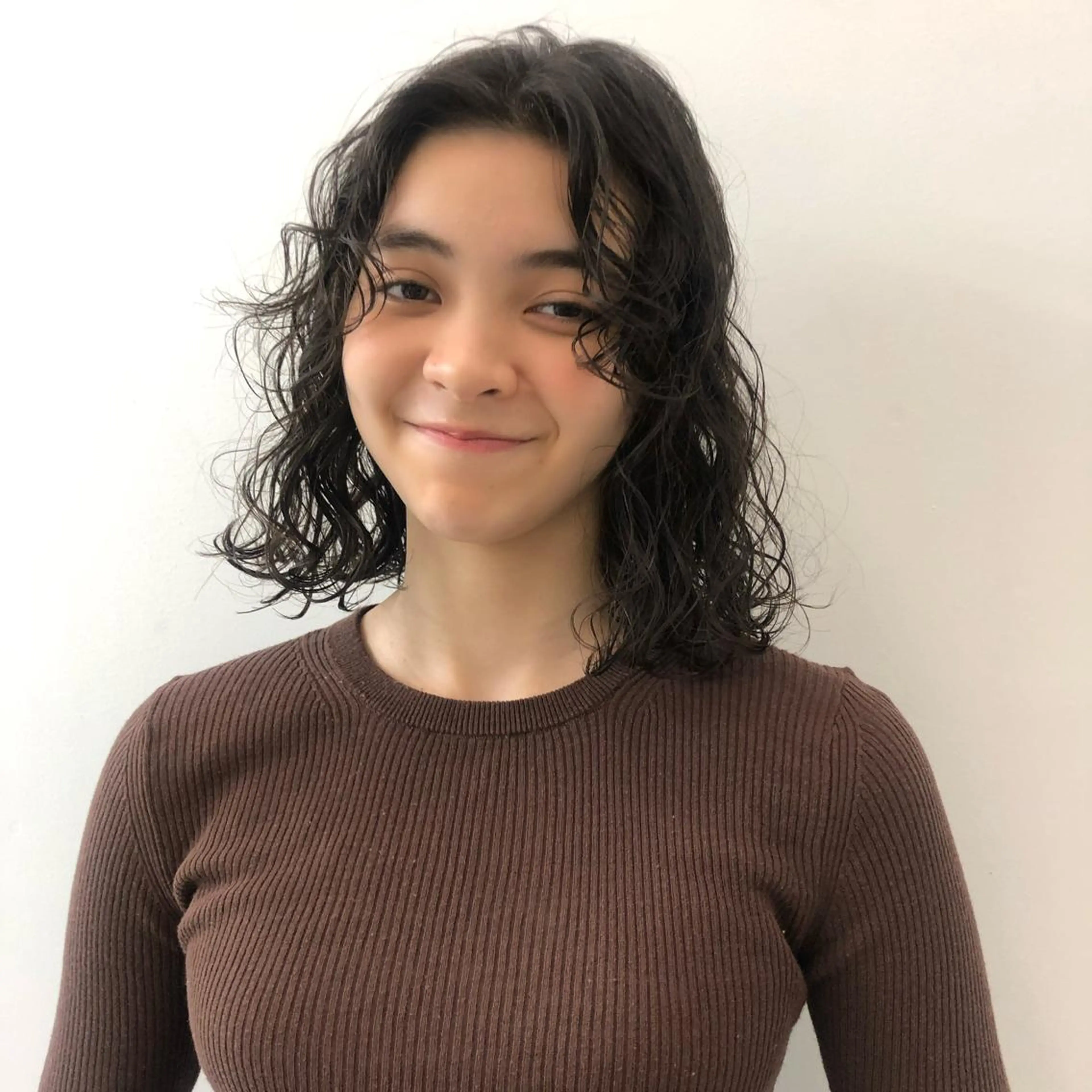 ミディアム パーマ era shioriのヘアスタイル