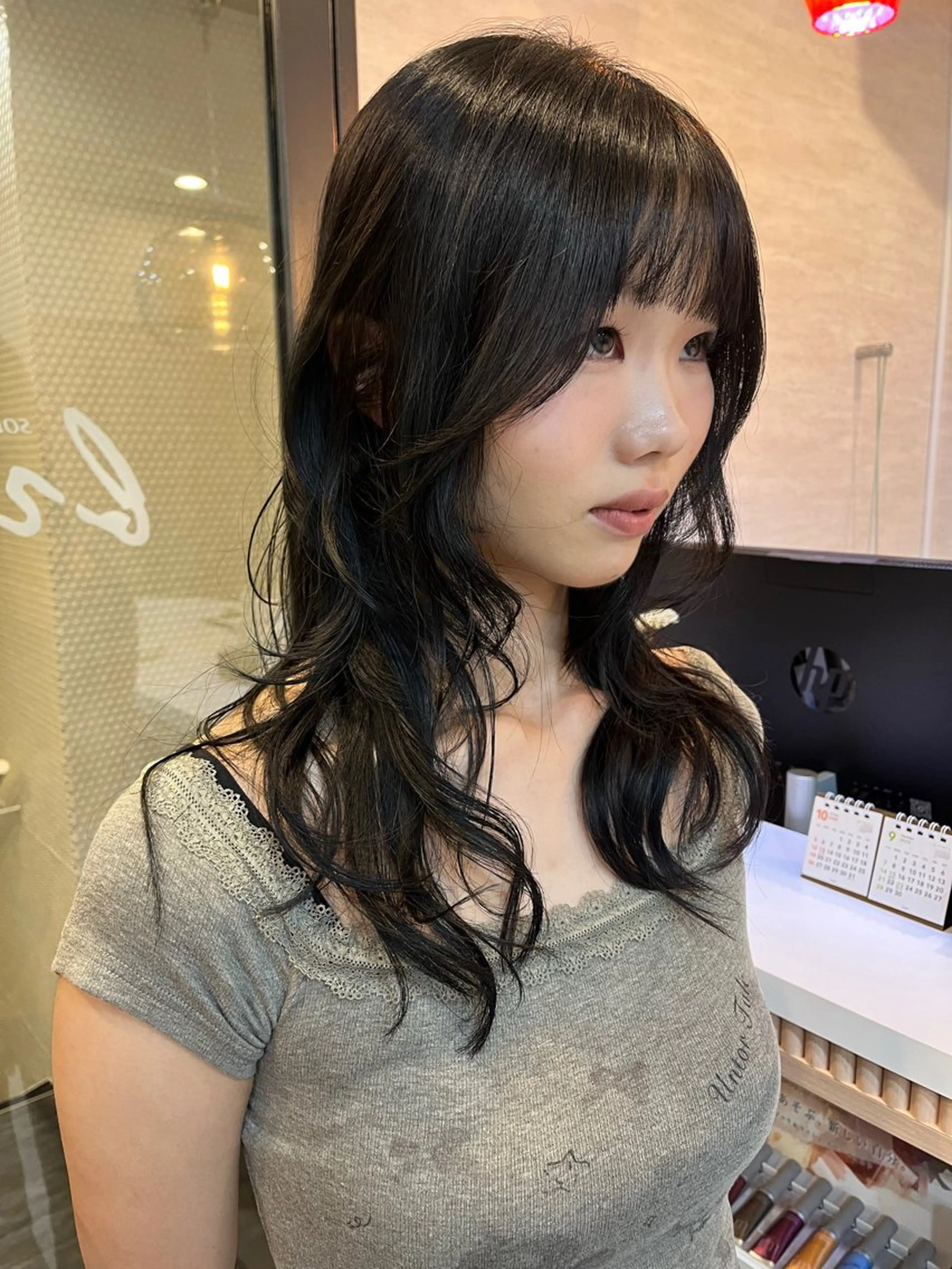 ロング レイヤー/暖色/ 髪質改善/永礼芳果のヘアスタイル