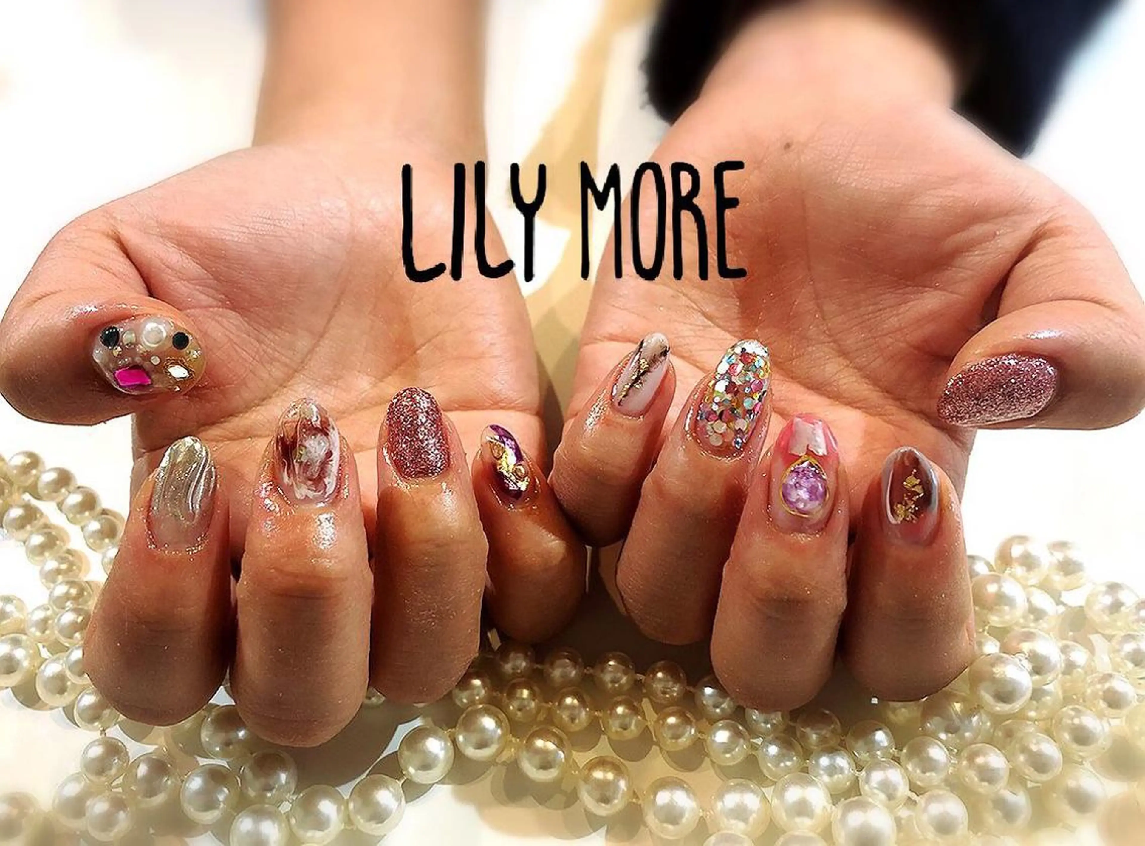 ネイル ニュアンスネイル Lily closetのネイルデザイン