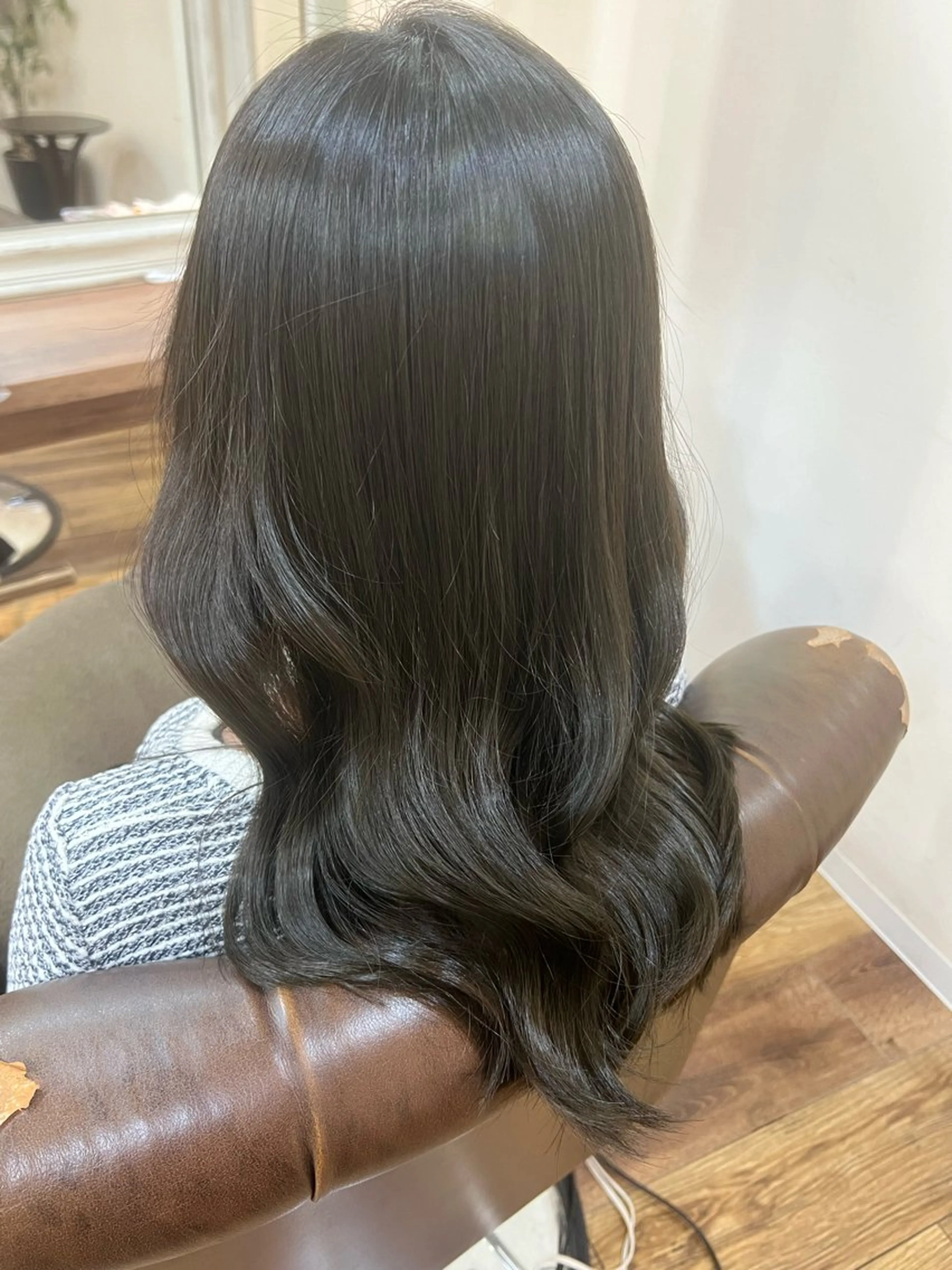 セミロング 大河内滉生 /オリーブカラー🫒のヘアスタイル